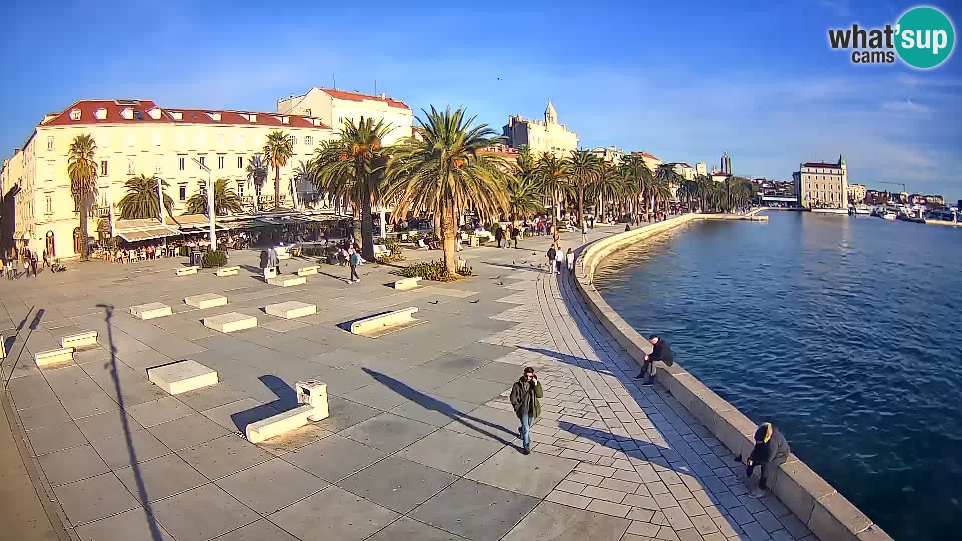 Webcam Spalato Riva – Prokurative | Piazza della Republika