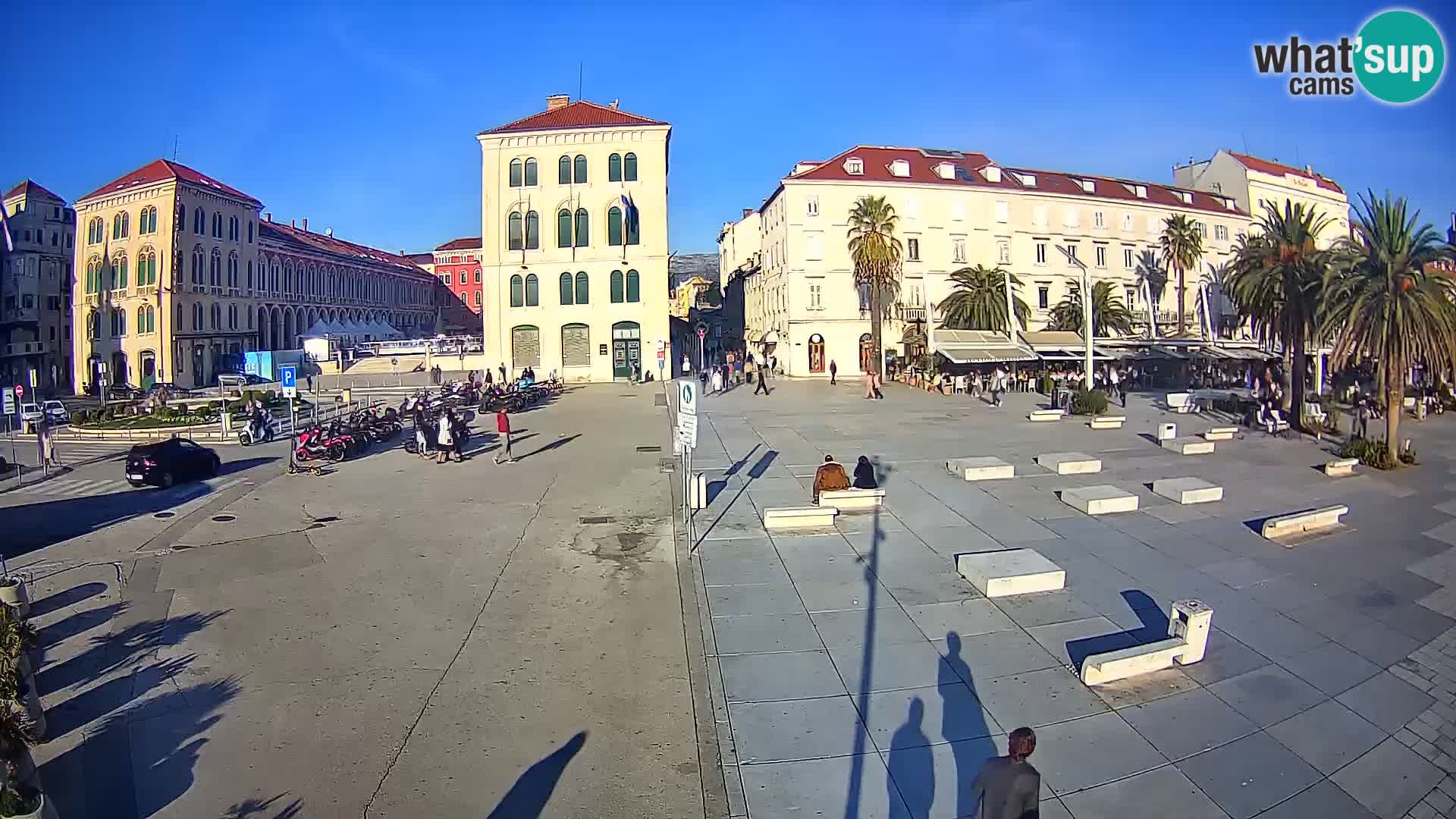 Webcam Spalato Riva – Prokurative | Piazza della Republika