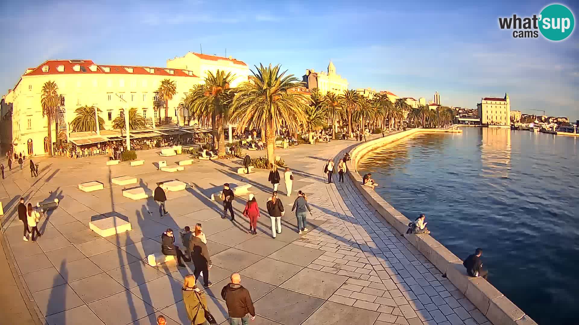 Webcam Split Riva – Prokurative | Plaza de la República