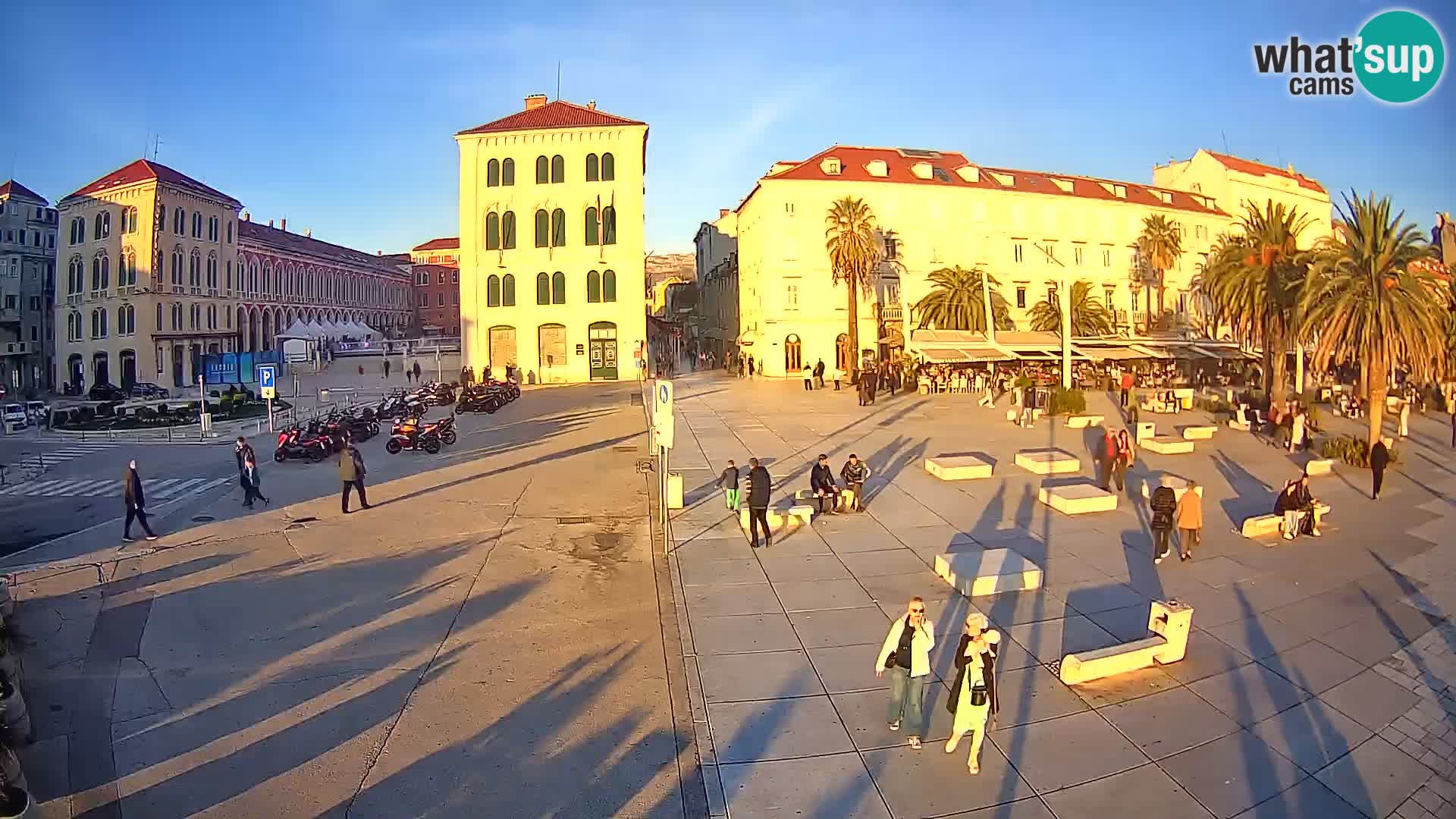 Webcam Split Riva – Prokurative | Plaza de la República