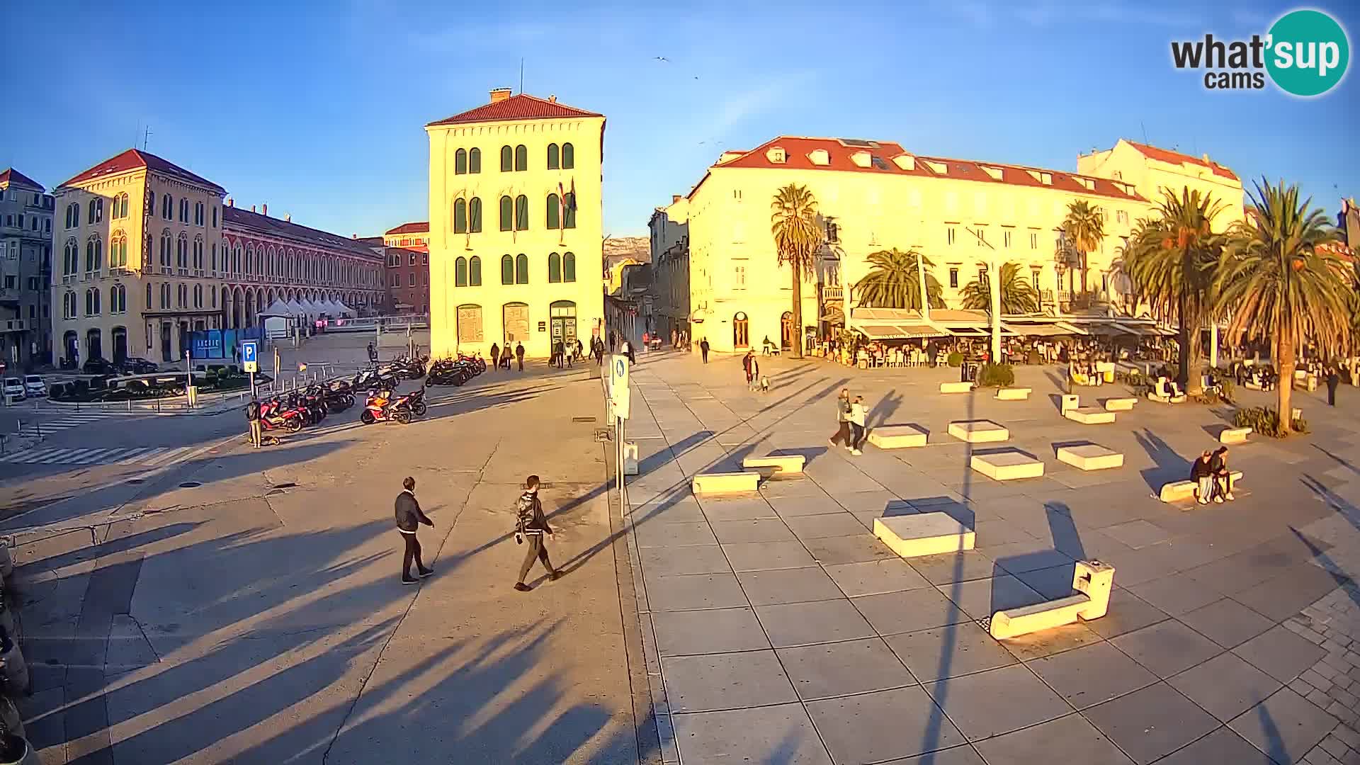 Webcam Spalato Riva – Prokurative | Piazza della Republika