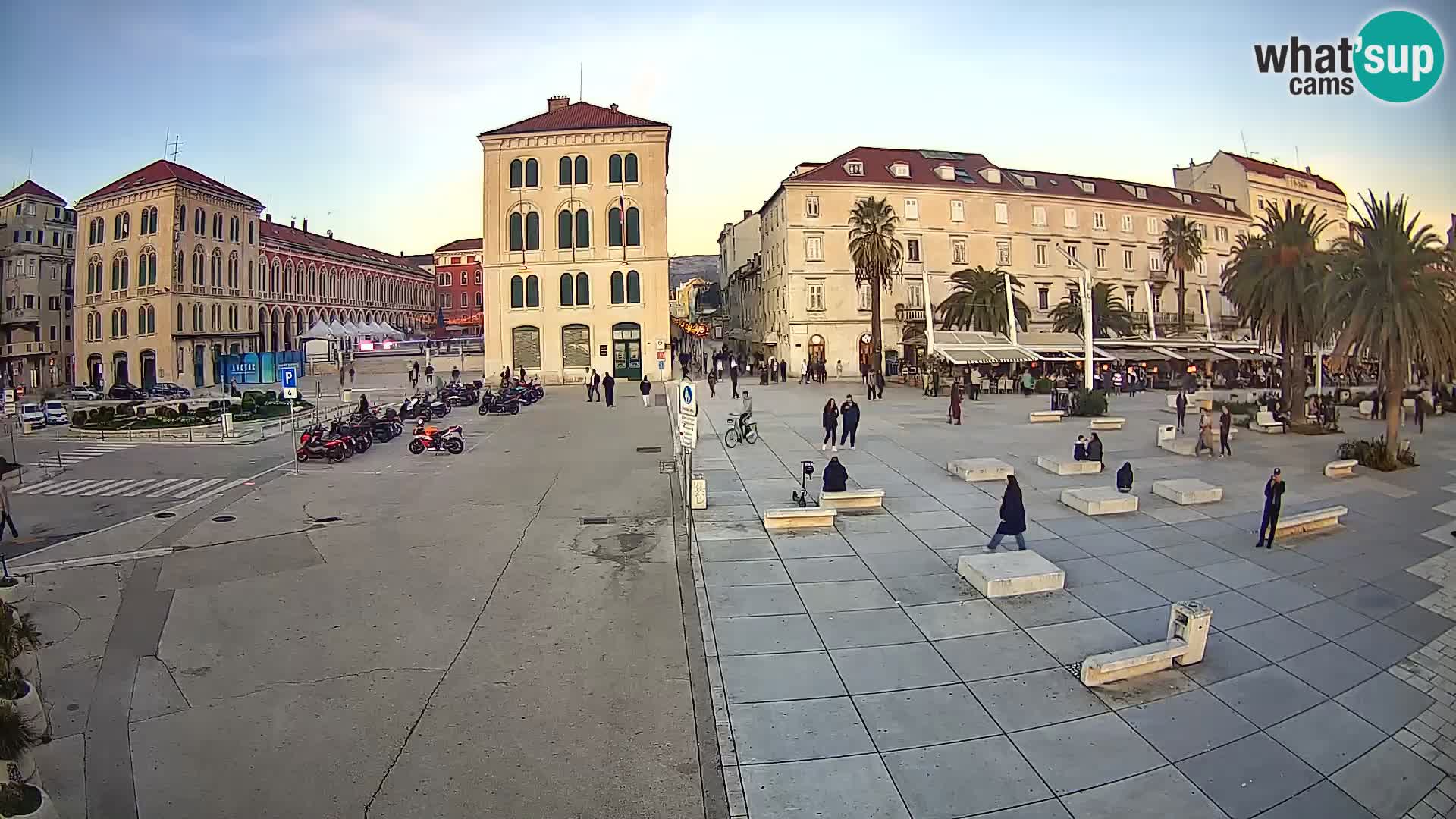 Webcam Split Riva – Prokurative | Plaza de la República