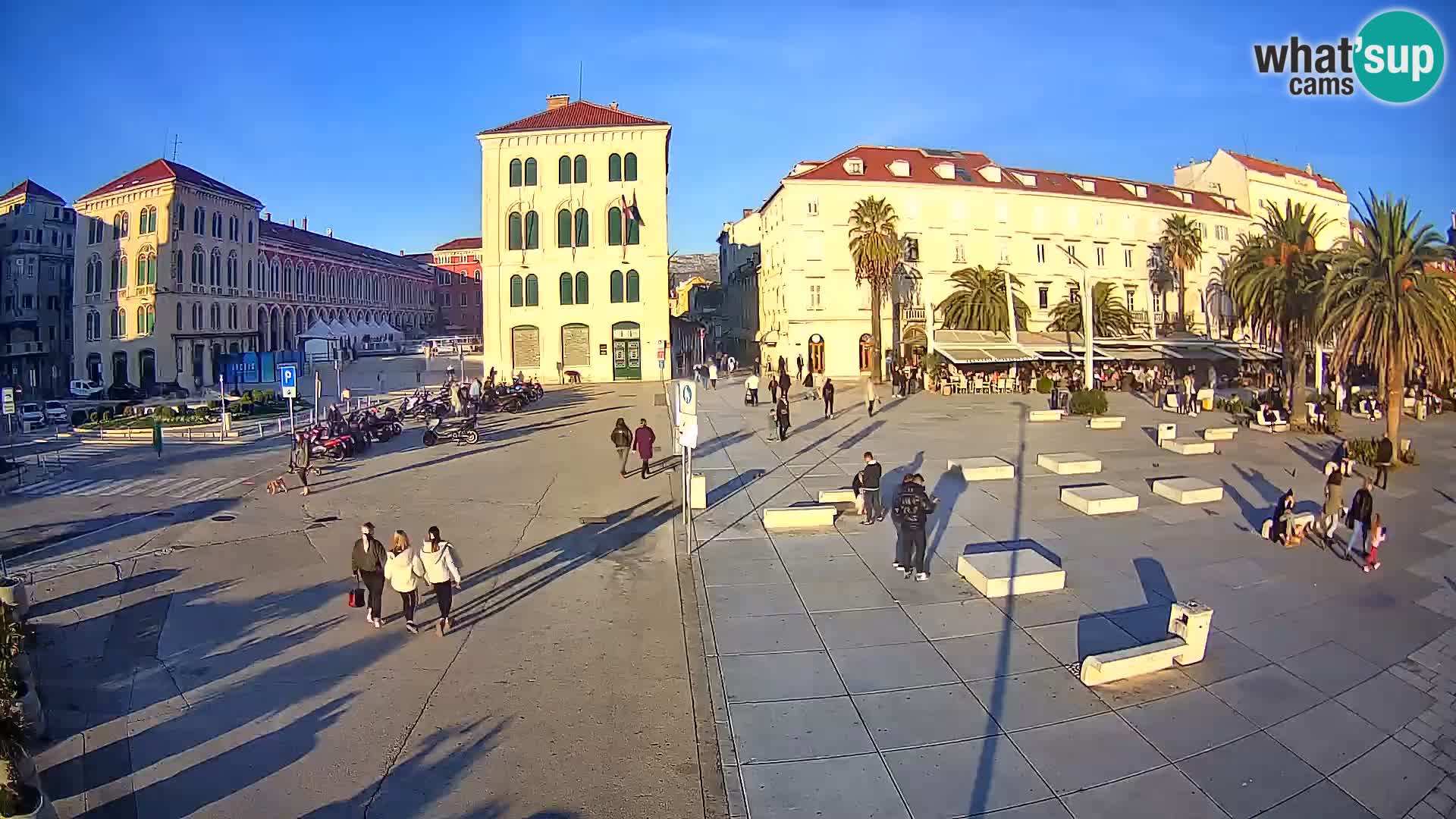 Webcam Split Riva – Prokurative | Plaza de la República