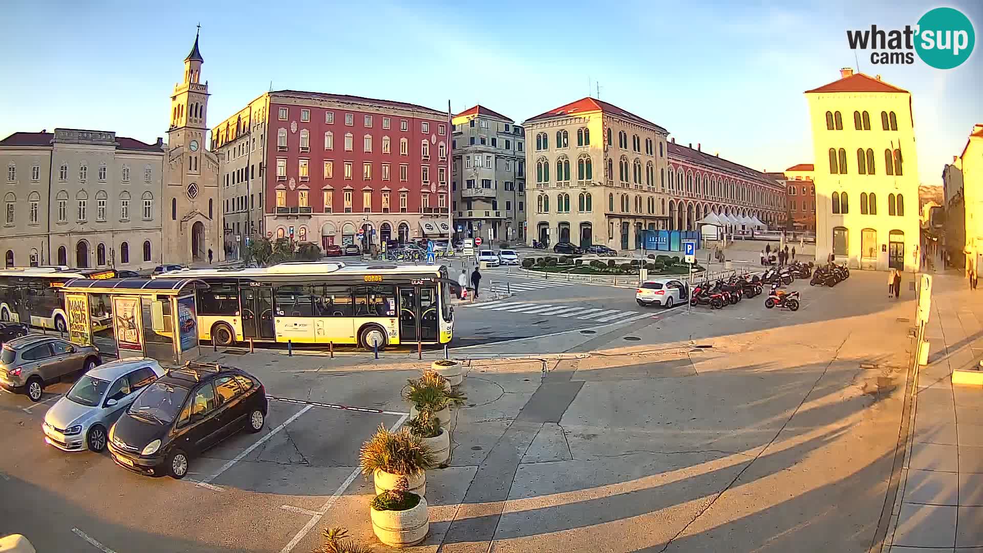 Live kamera Split Riva – Prokurative | Trg Republike