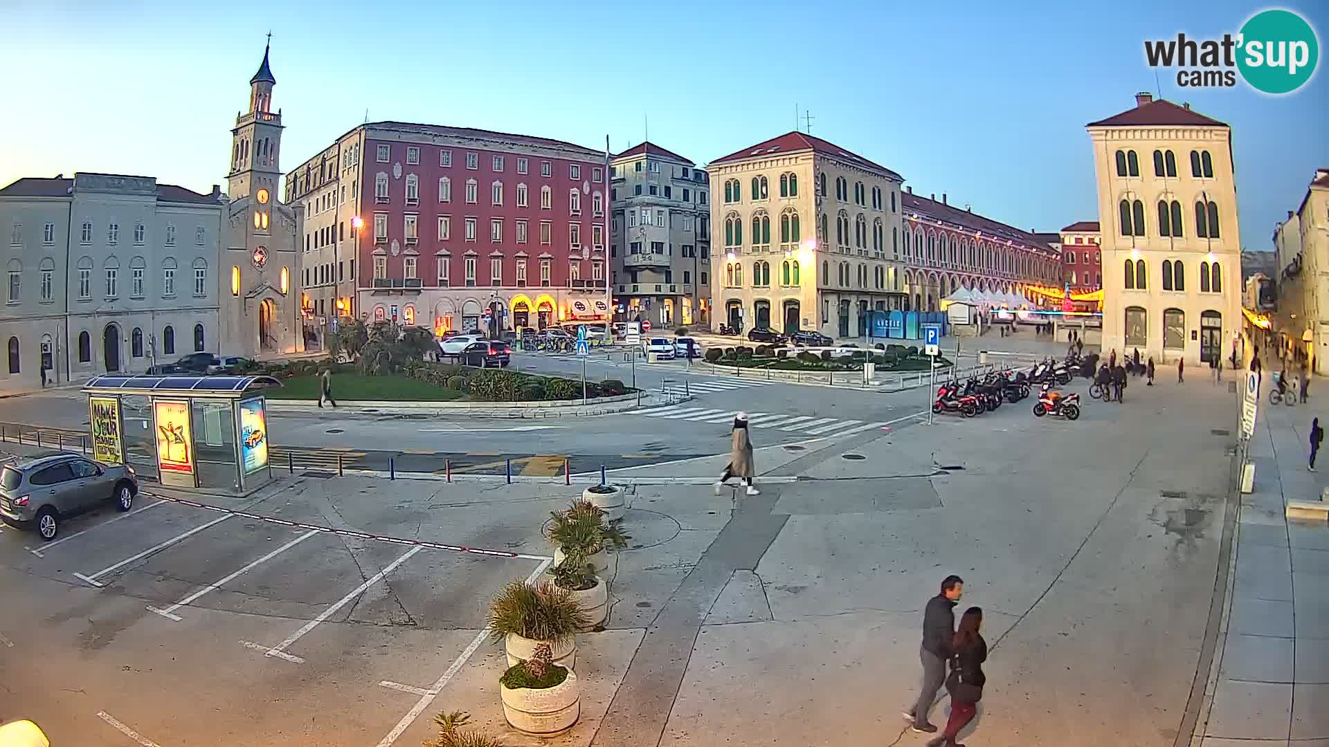 Webcam Spalato Riva – Prokurative | Piazza della Republika