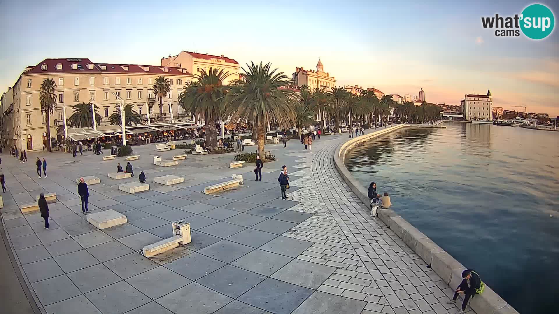 Split kamera Riva – Prokurative | Trg Republike