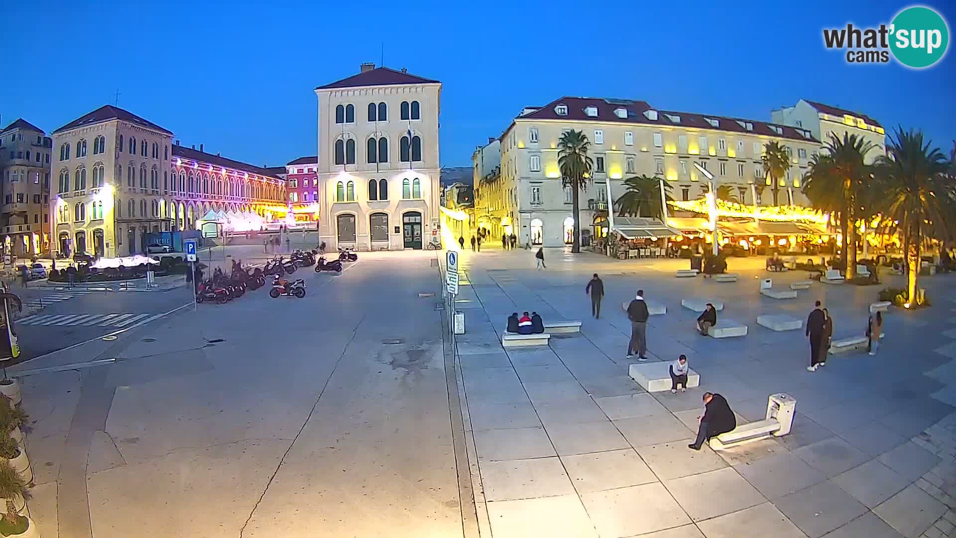 Live kamera Split Riva – Prokurative | Trg Republike