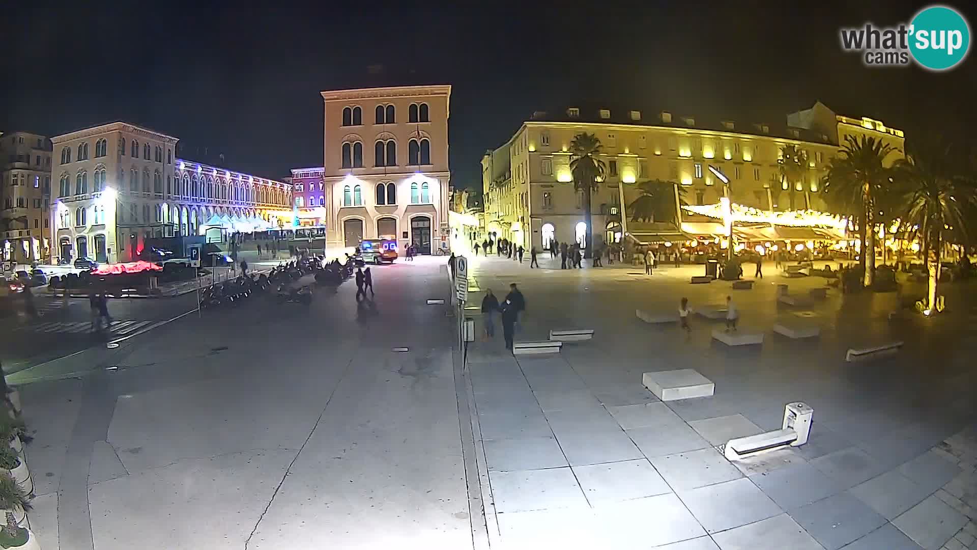 Webcam Split Riva – Prokurative | Trg Republike