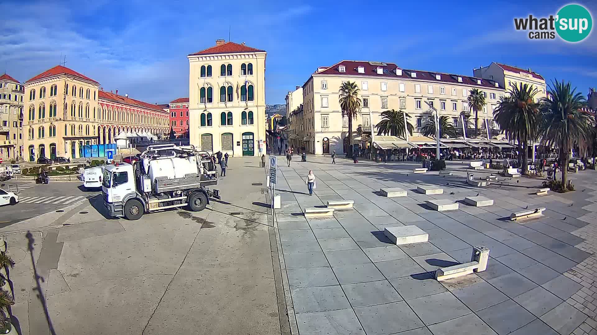 Webcam Split Riva – Prokurative | Plaza de la República