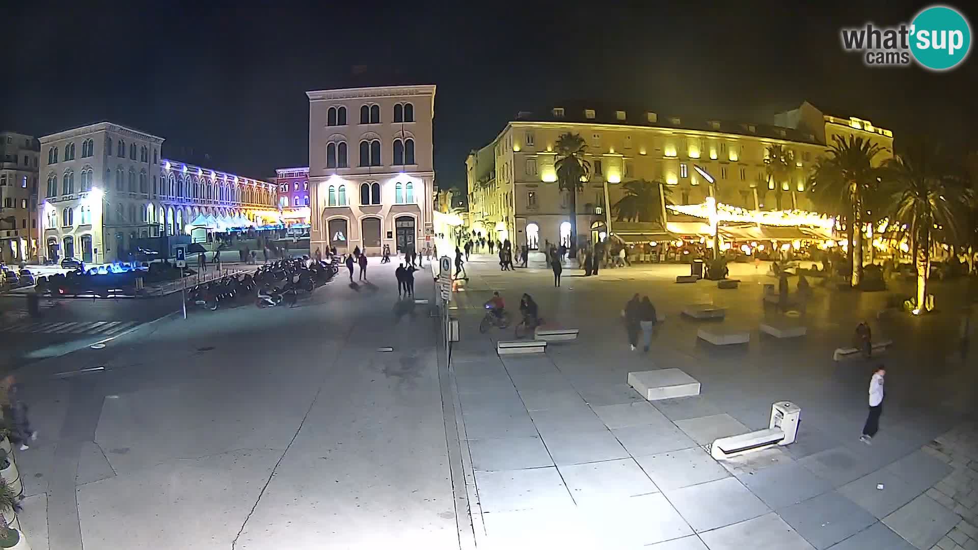 Webcam Split Riva – Prokurative | Trg Republike
