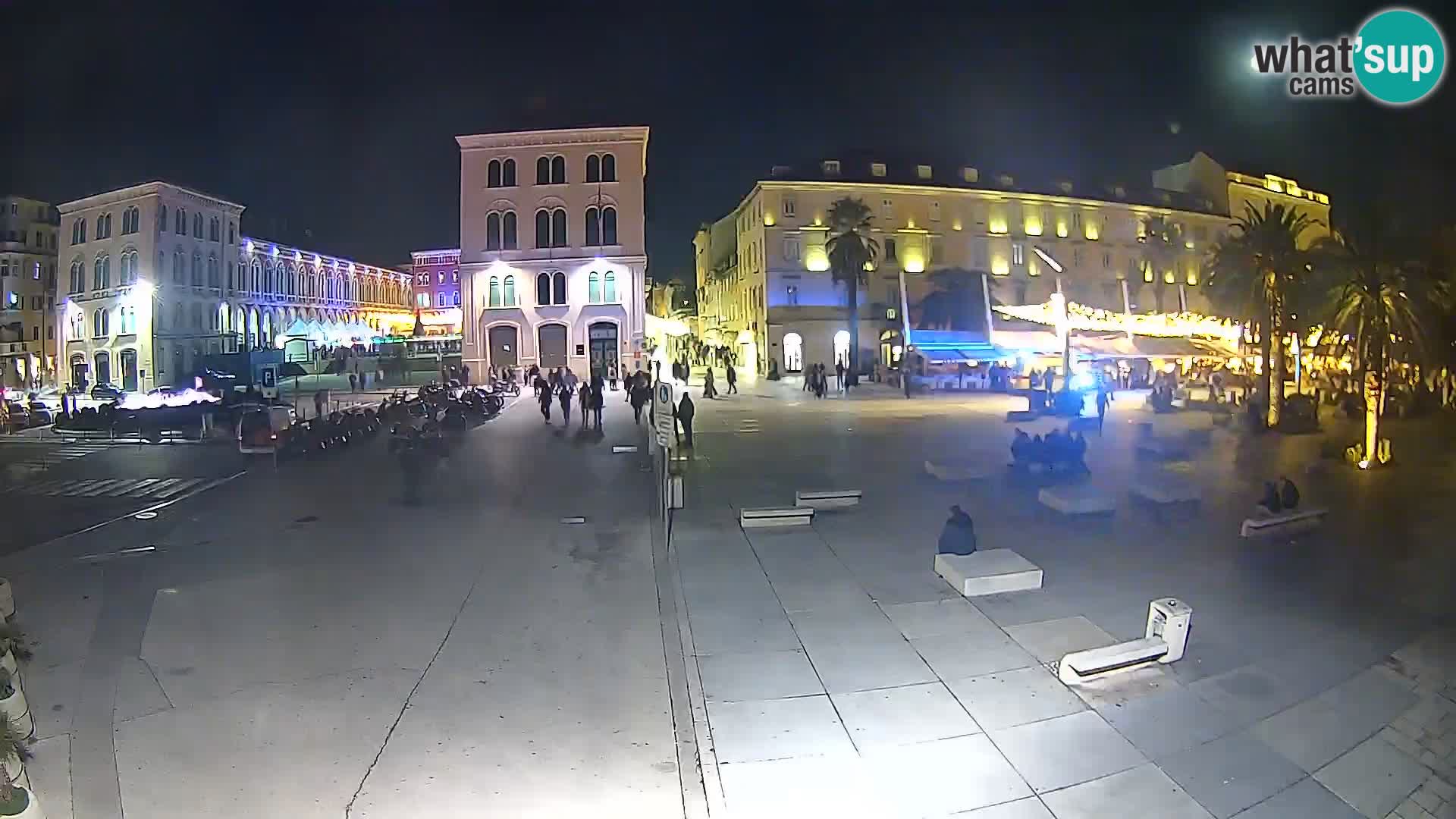 Webcam Split Riva – Prokurative | Trg Republike