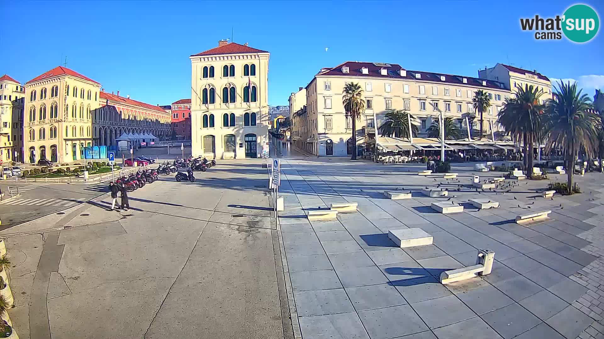 Webcam Spalato Riva – Prokurative | Piazza della Republika