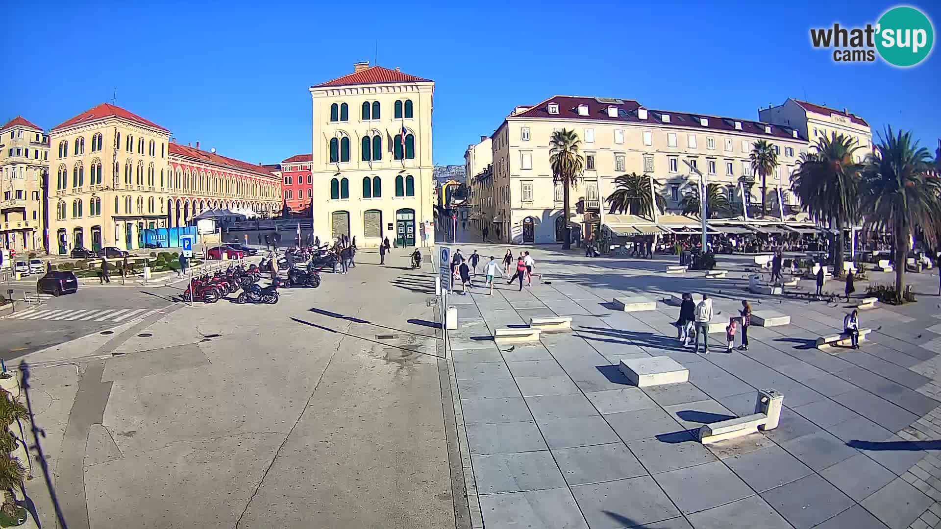 Webcam Split Riva – Prokurative | Trg Republike