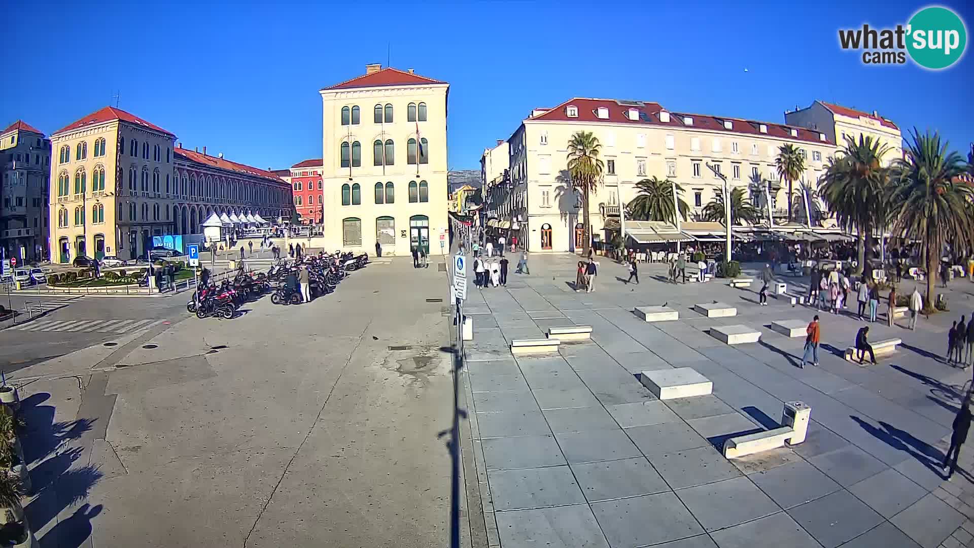 Webcam Split Riva – Prokurative | Trg Republike