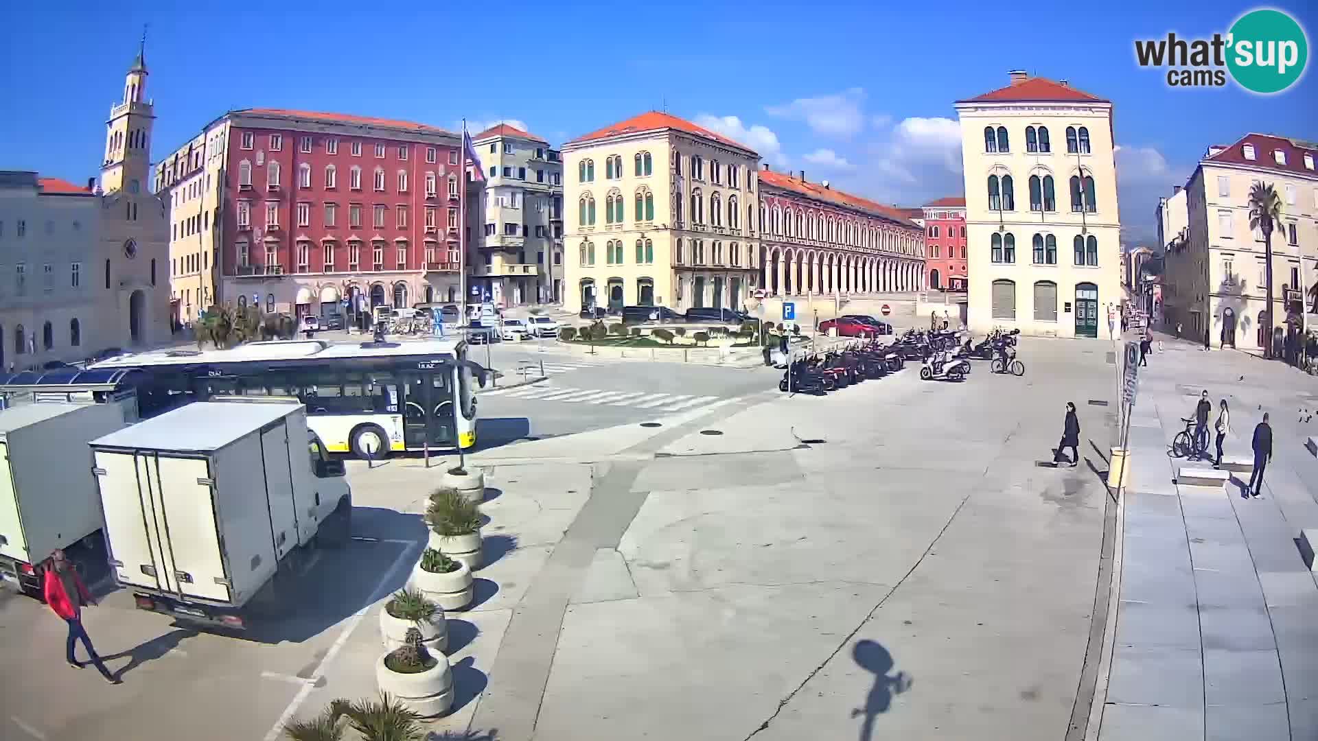 Webcam Split Riva – Prokurative | Trg Republike