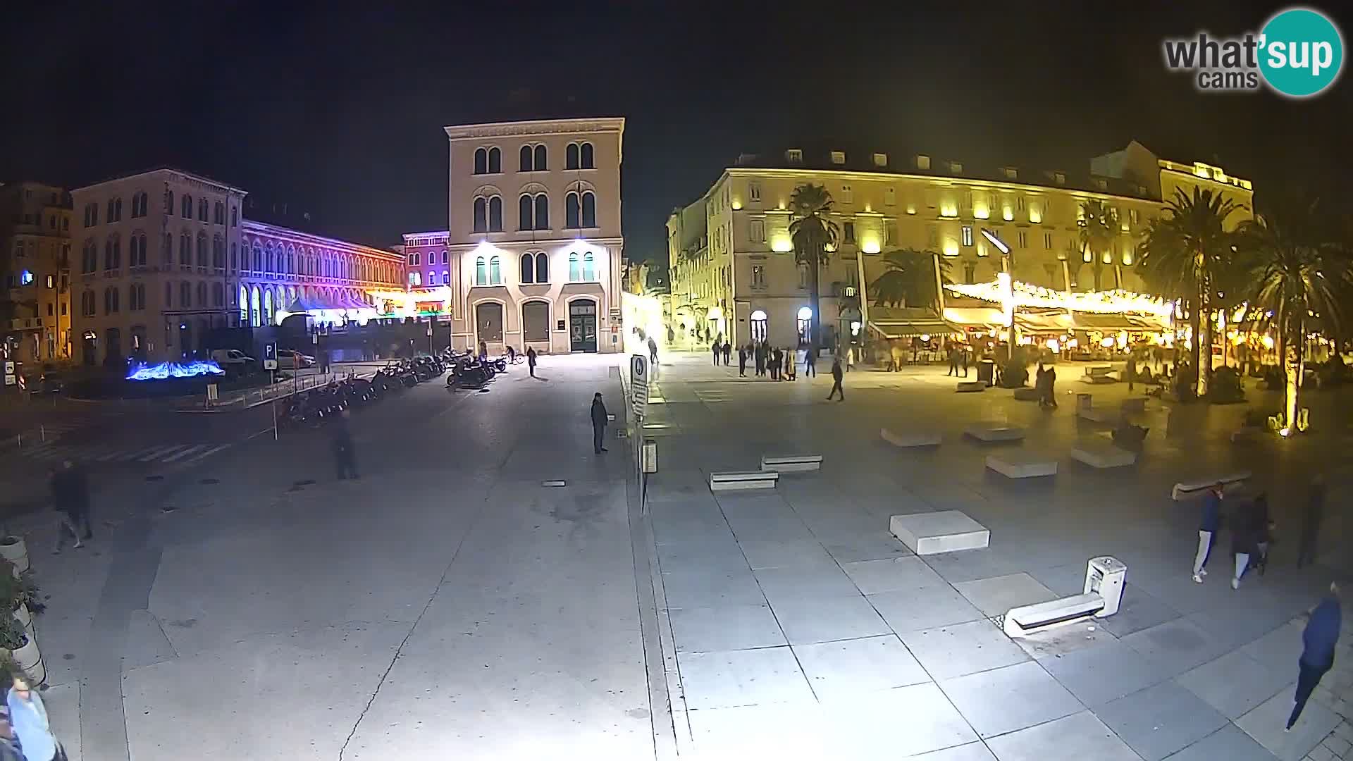Webcam Split Riva – Prokurative | Trg Republike