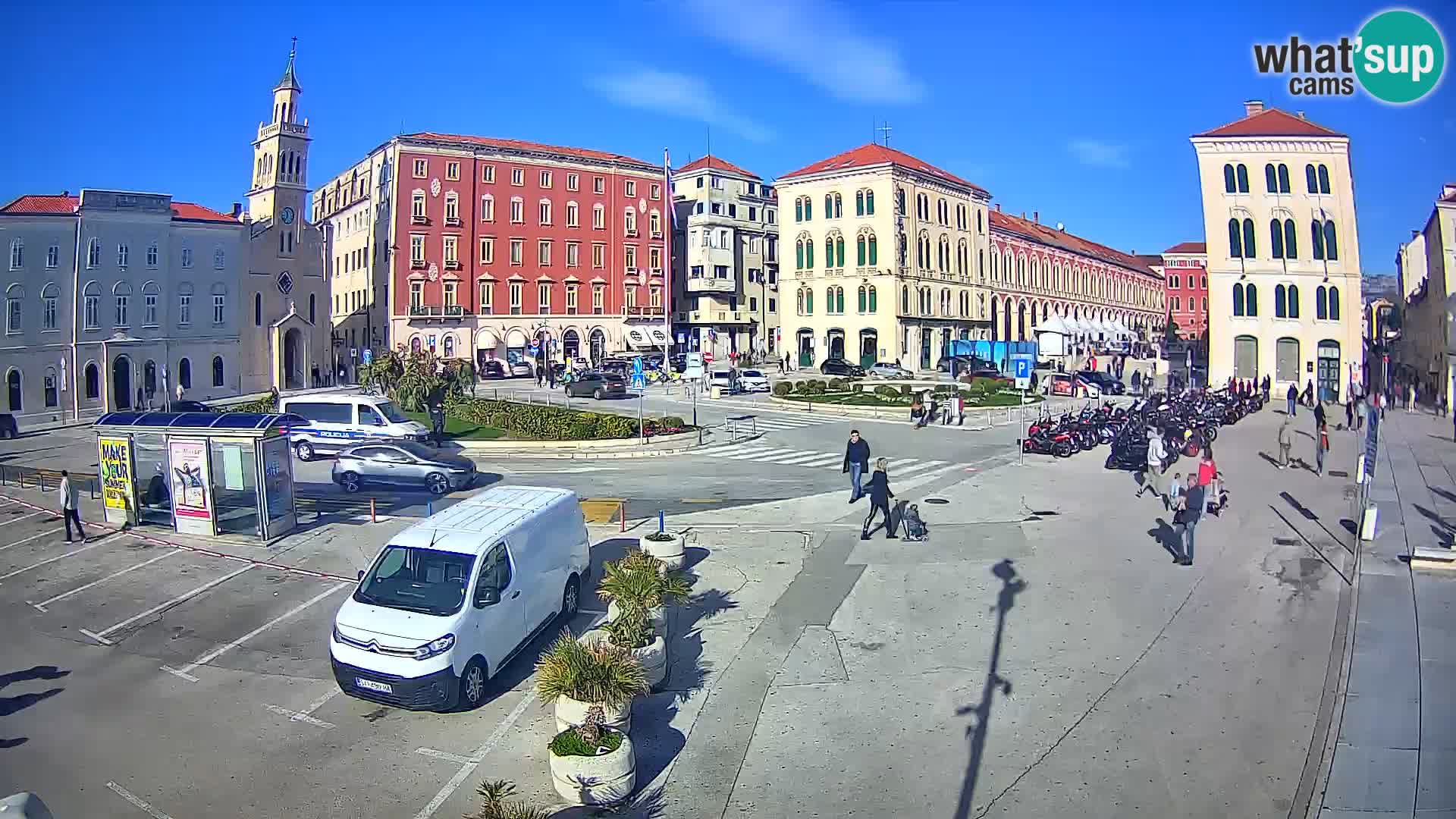Webcam Split Riva – Prokurative | Trg Republike
