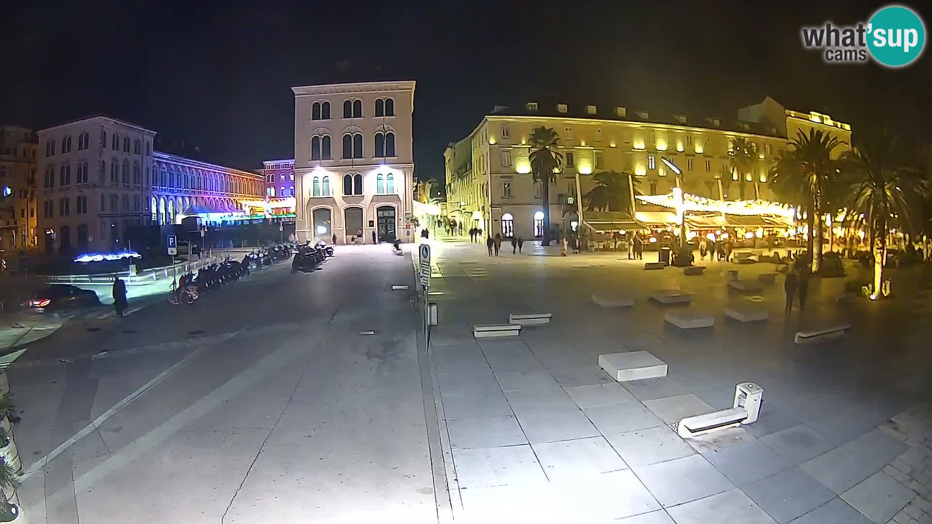 Webcam Split Riva – Prokurative | Trg Republike