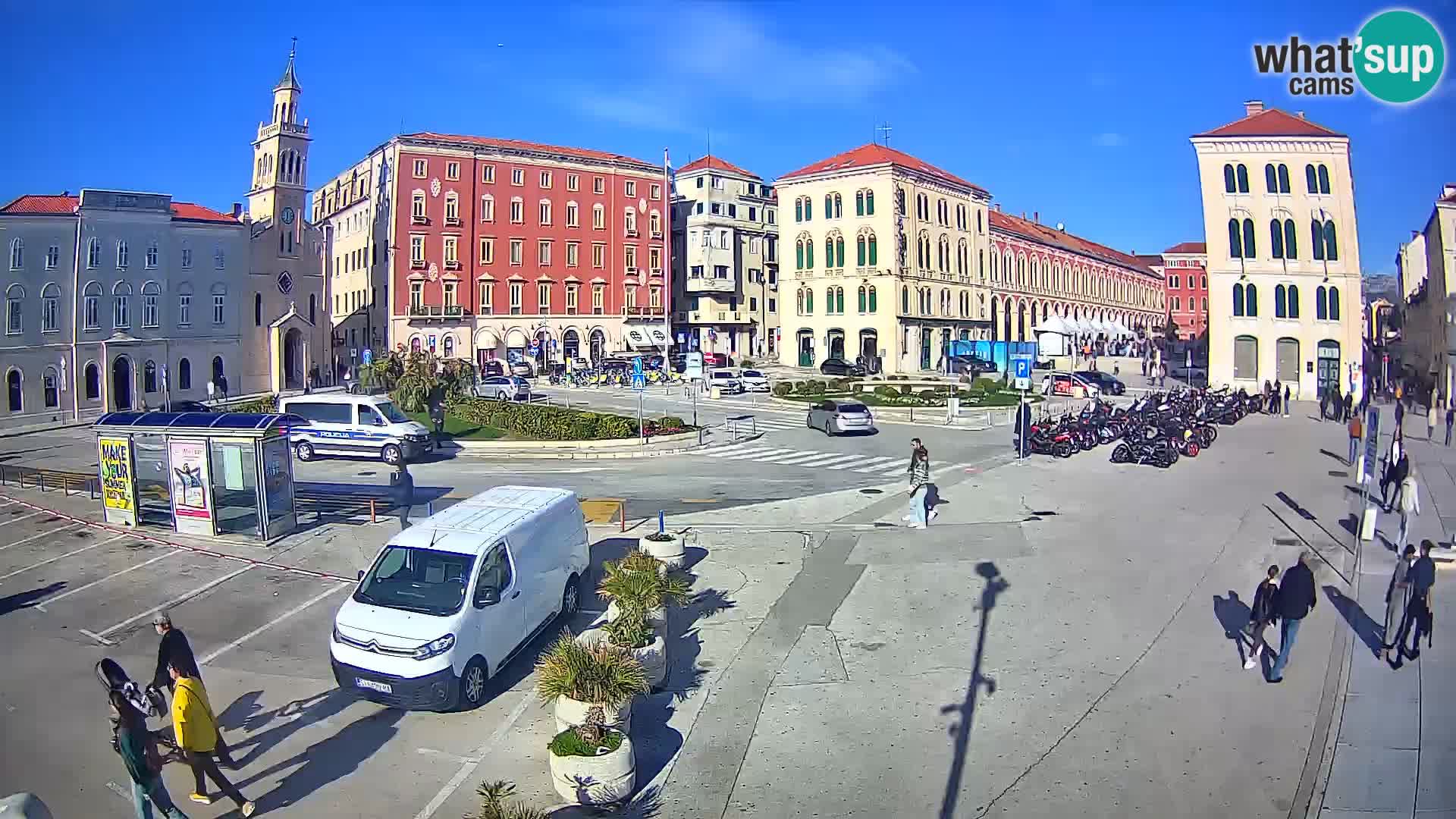 Webcam Split Riva – Prokurative | Plaza de la República