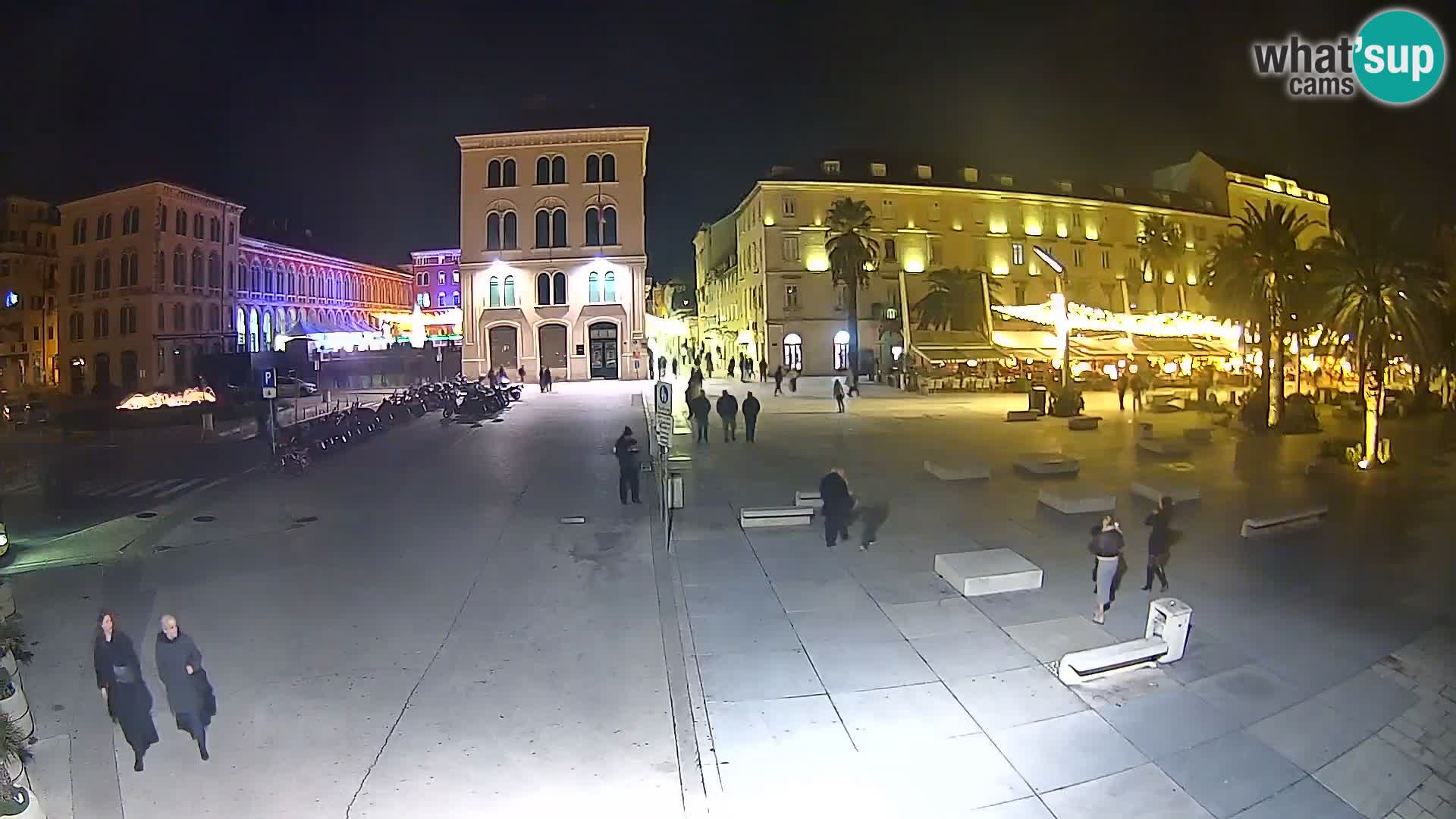 Webcam Split Riva – Prokurative | Trg Republike