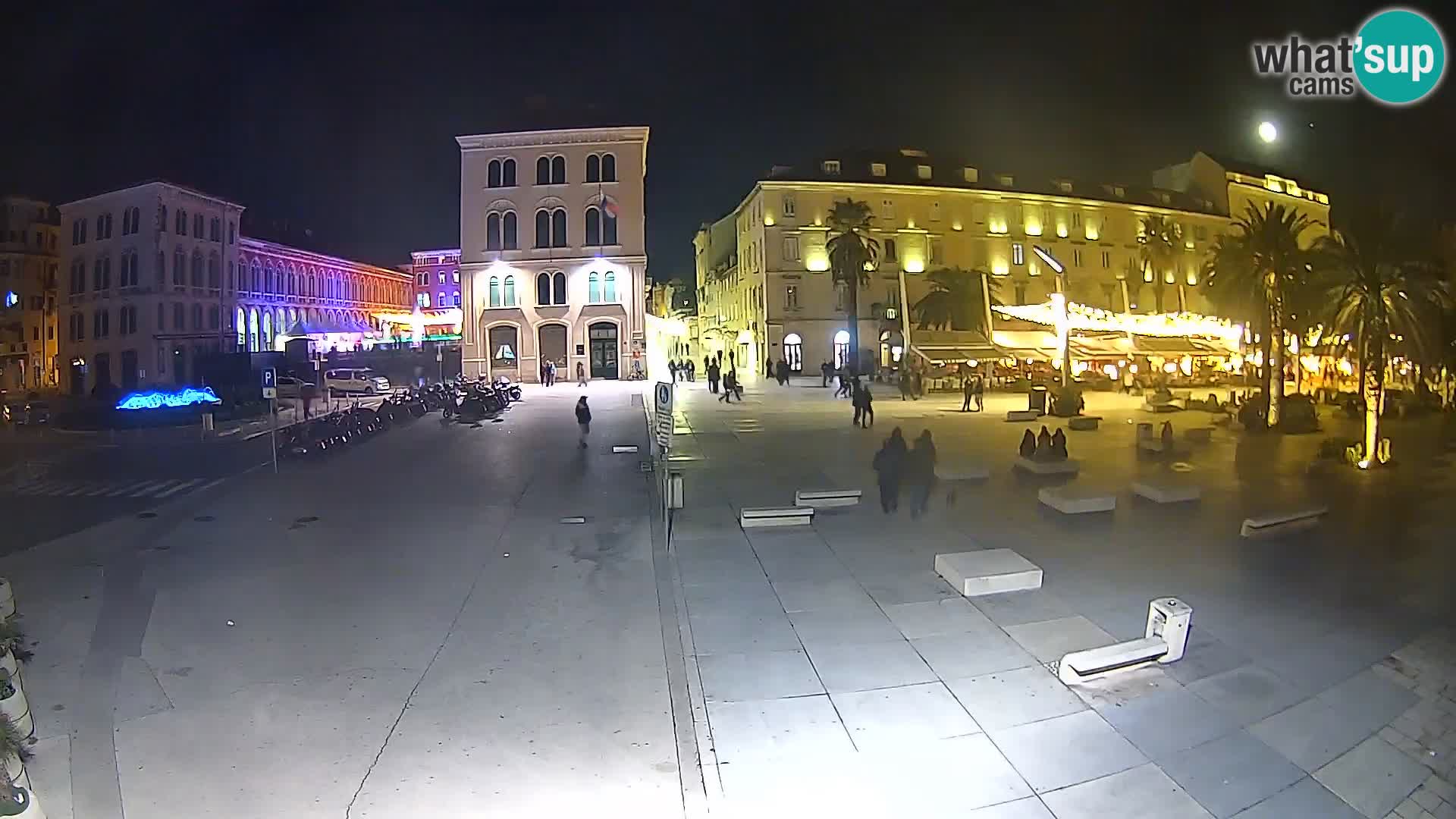 Webcam Split Riva – Prokurative | Trg Republike
