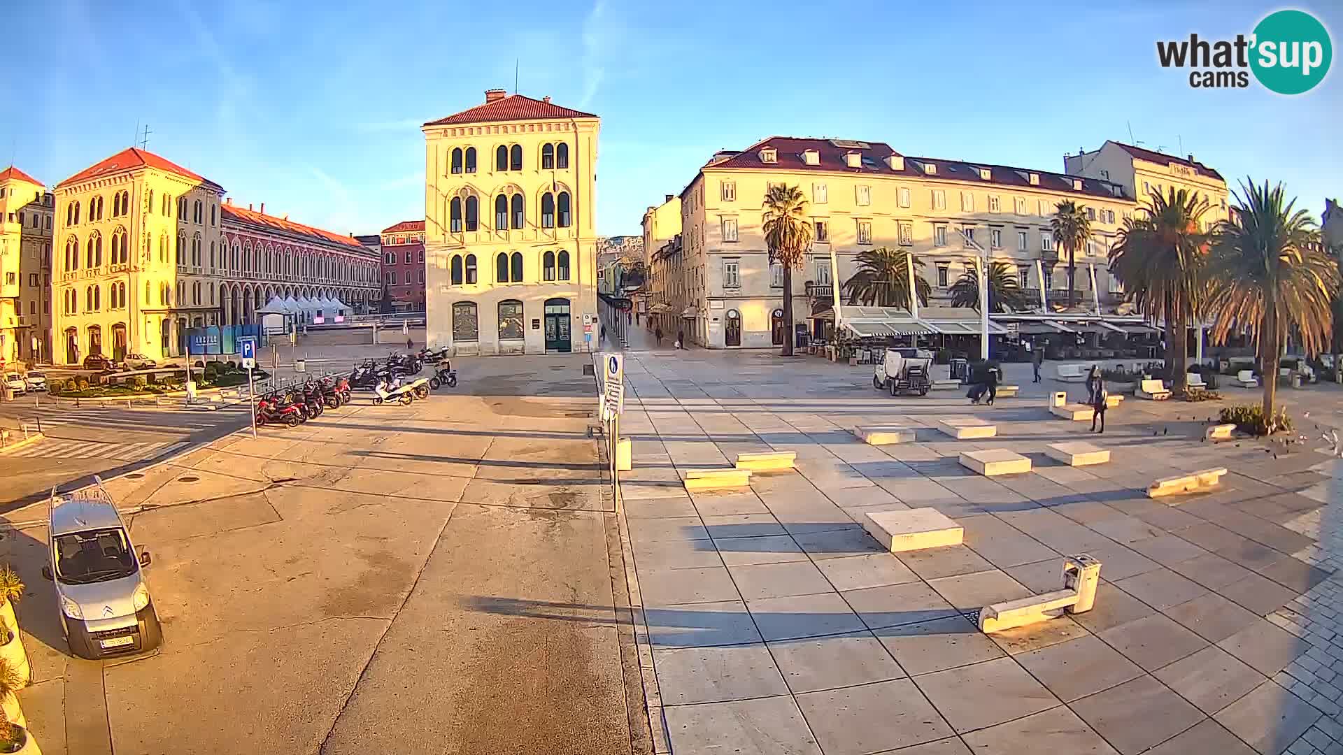 Webcam Split Riva – Prokurative | Plaza de la República