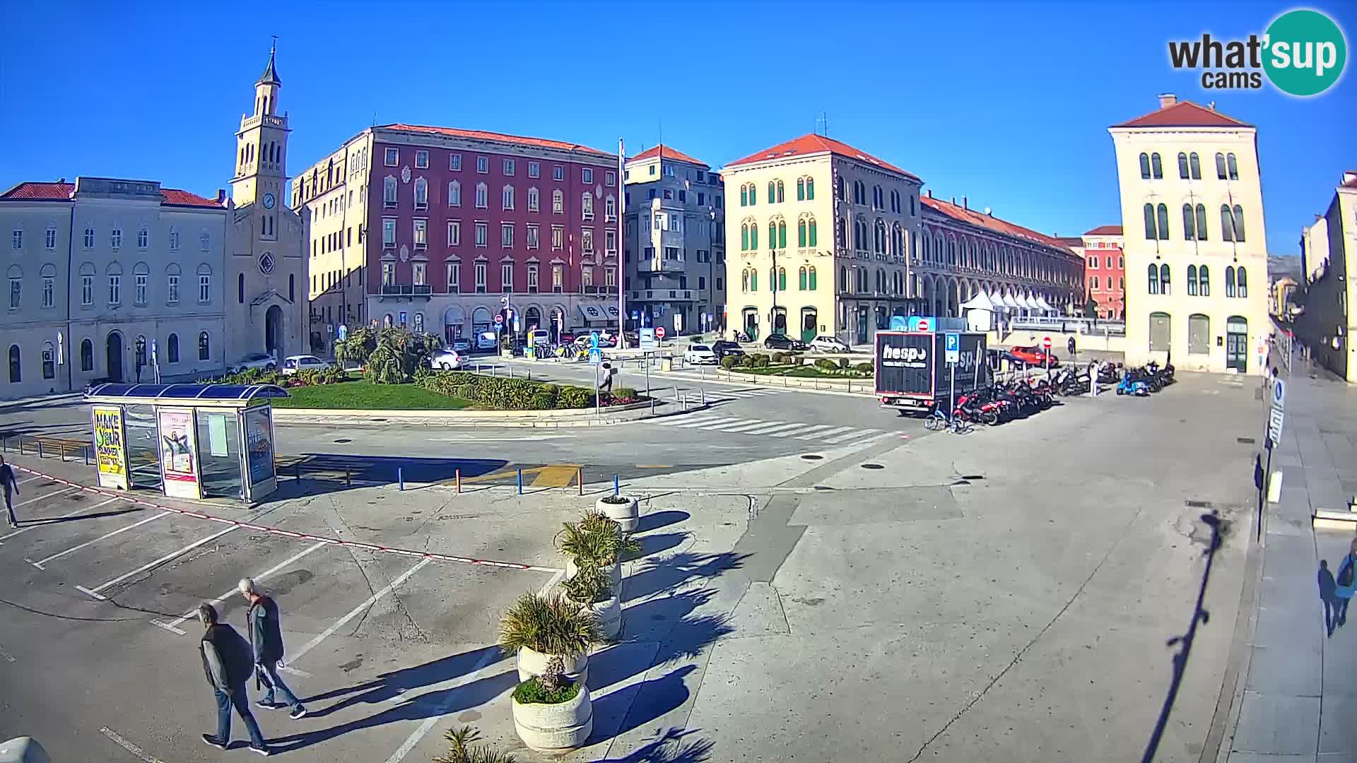 Split kamera Riva – Prokurative | Trg Republike