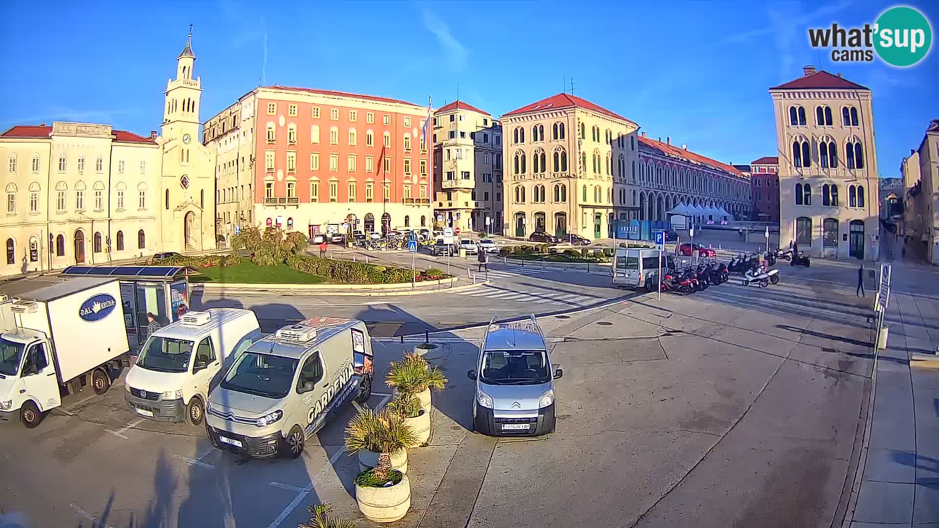 Webcam Split Riva – Prokurative | Plaza de la República