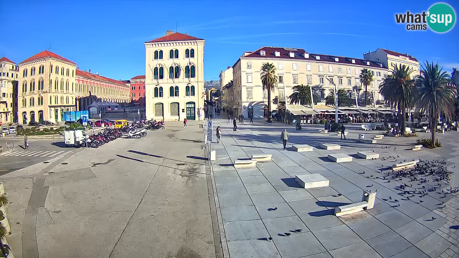 Split kamera Riva – Prokurative | Trg Republike