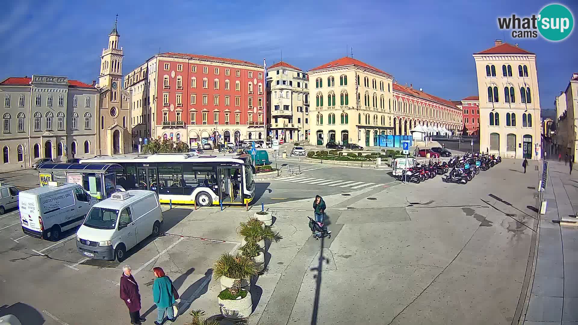 Split kamera Riva – Prokurative | Trg Republike