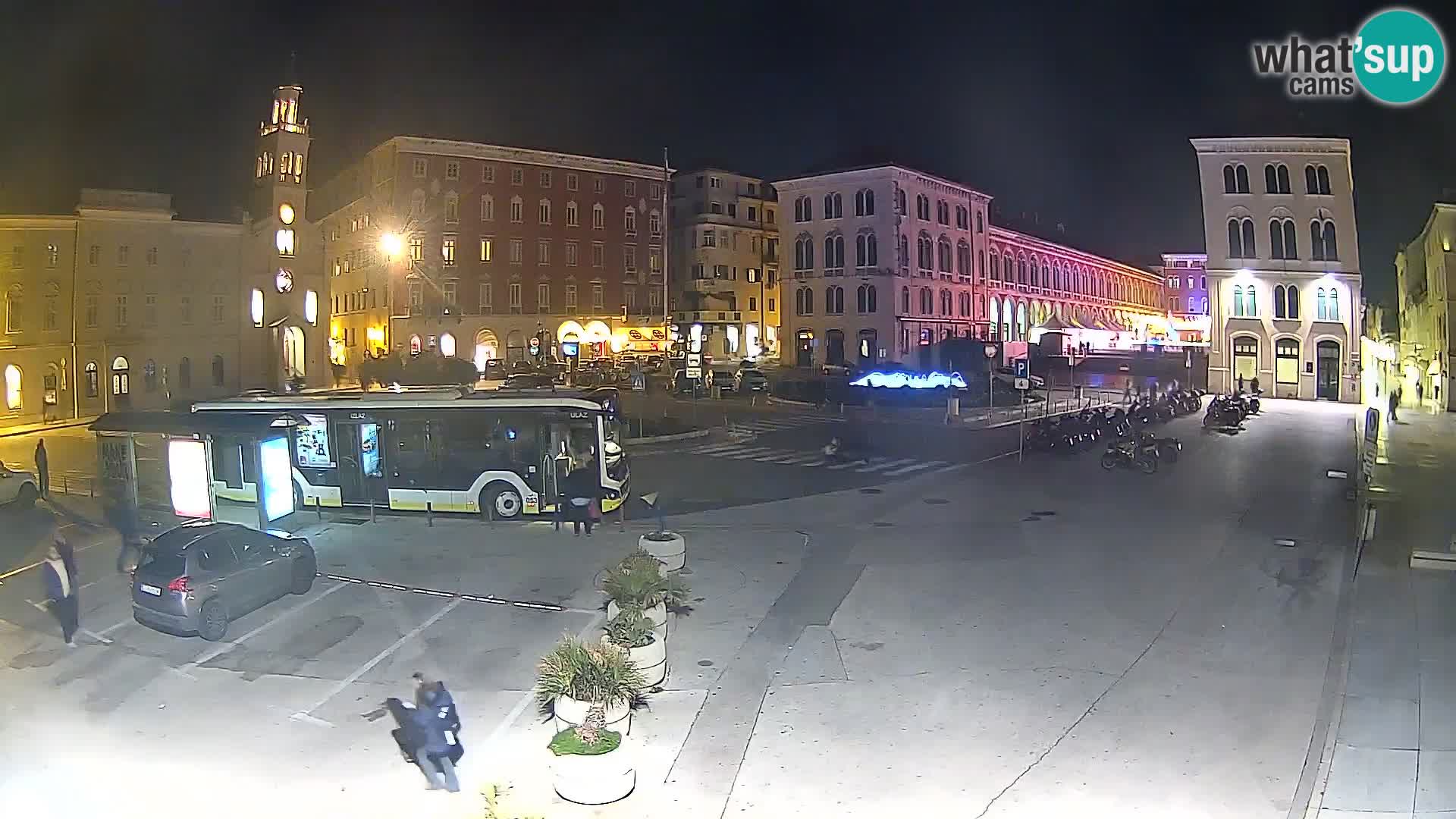 Webcam Split Riva – Prokurative | Plaza de la República