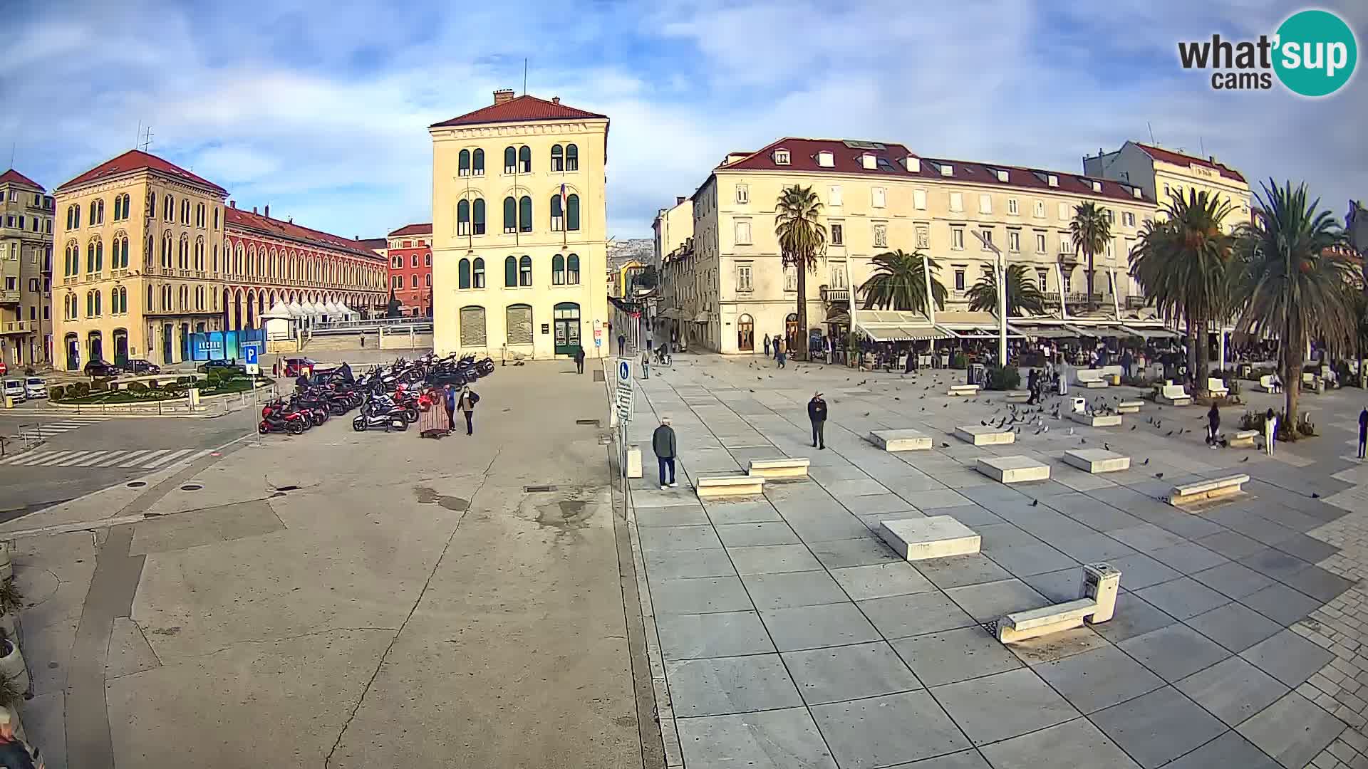Webcam Split Riva – Prokurative | Trg Republike