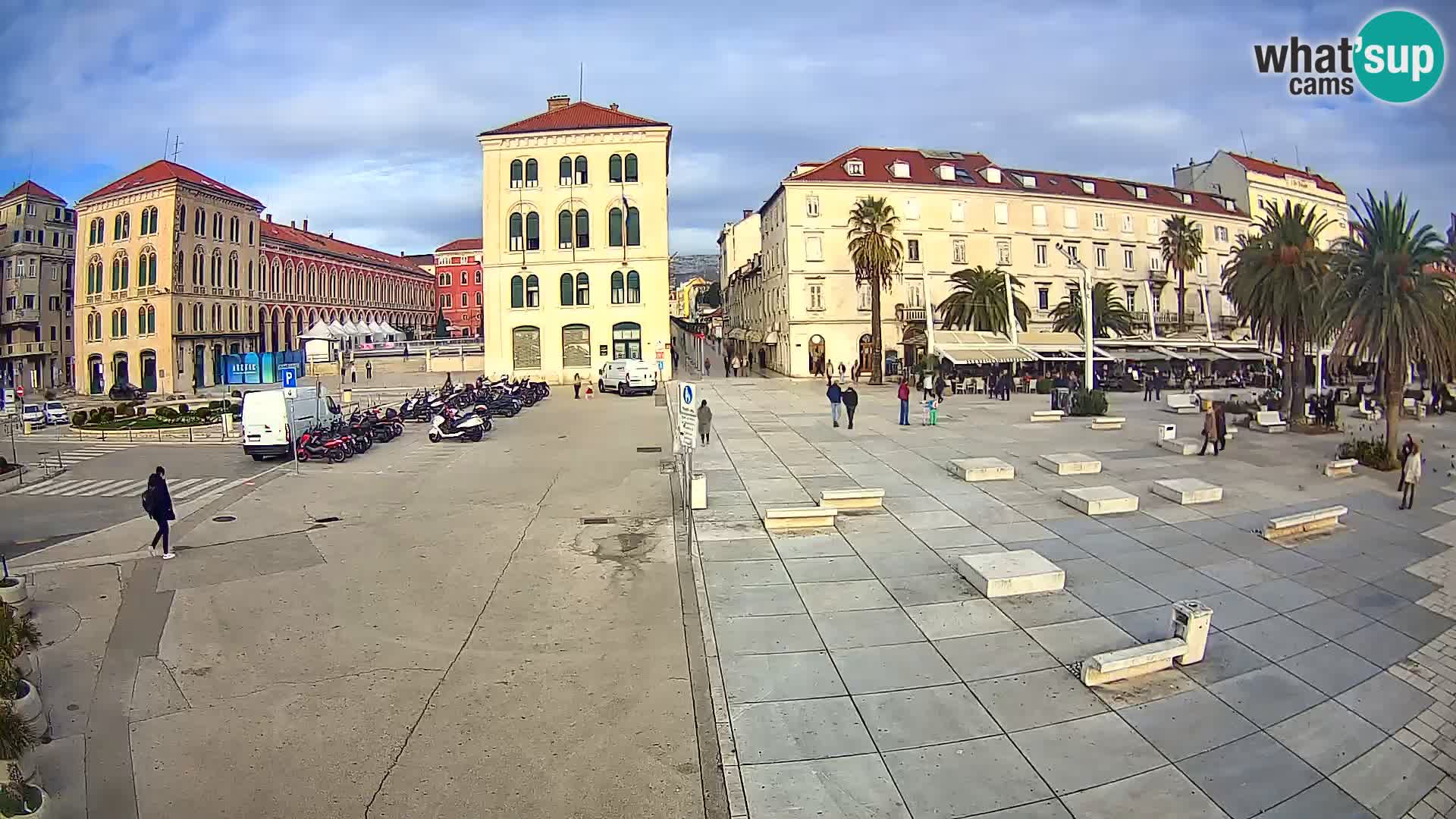 Live kamera Split Riva – Prokurative | Trg Republike