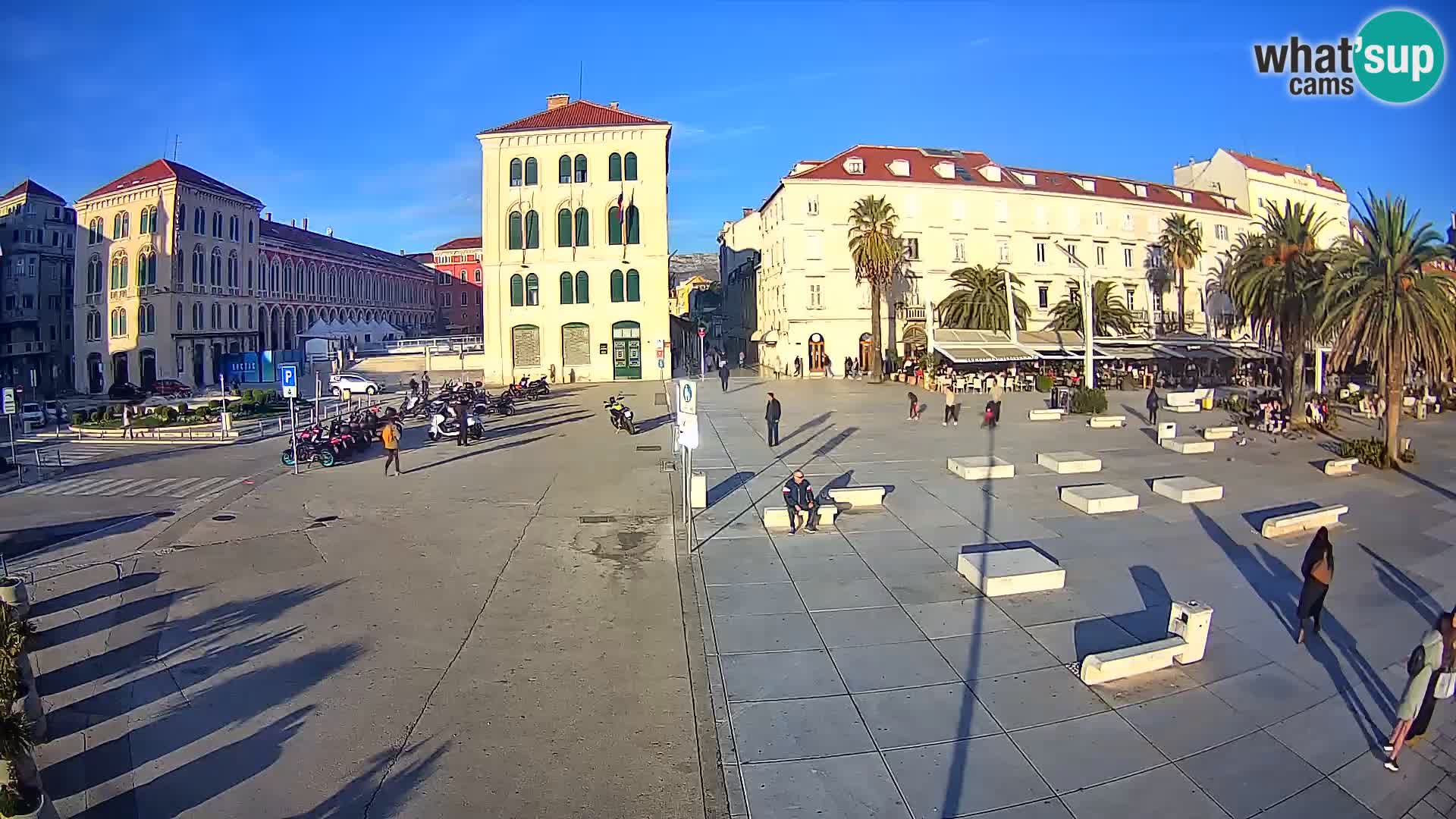 Split kamera Riva – Prokurative | Trg Republike