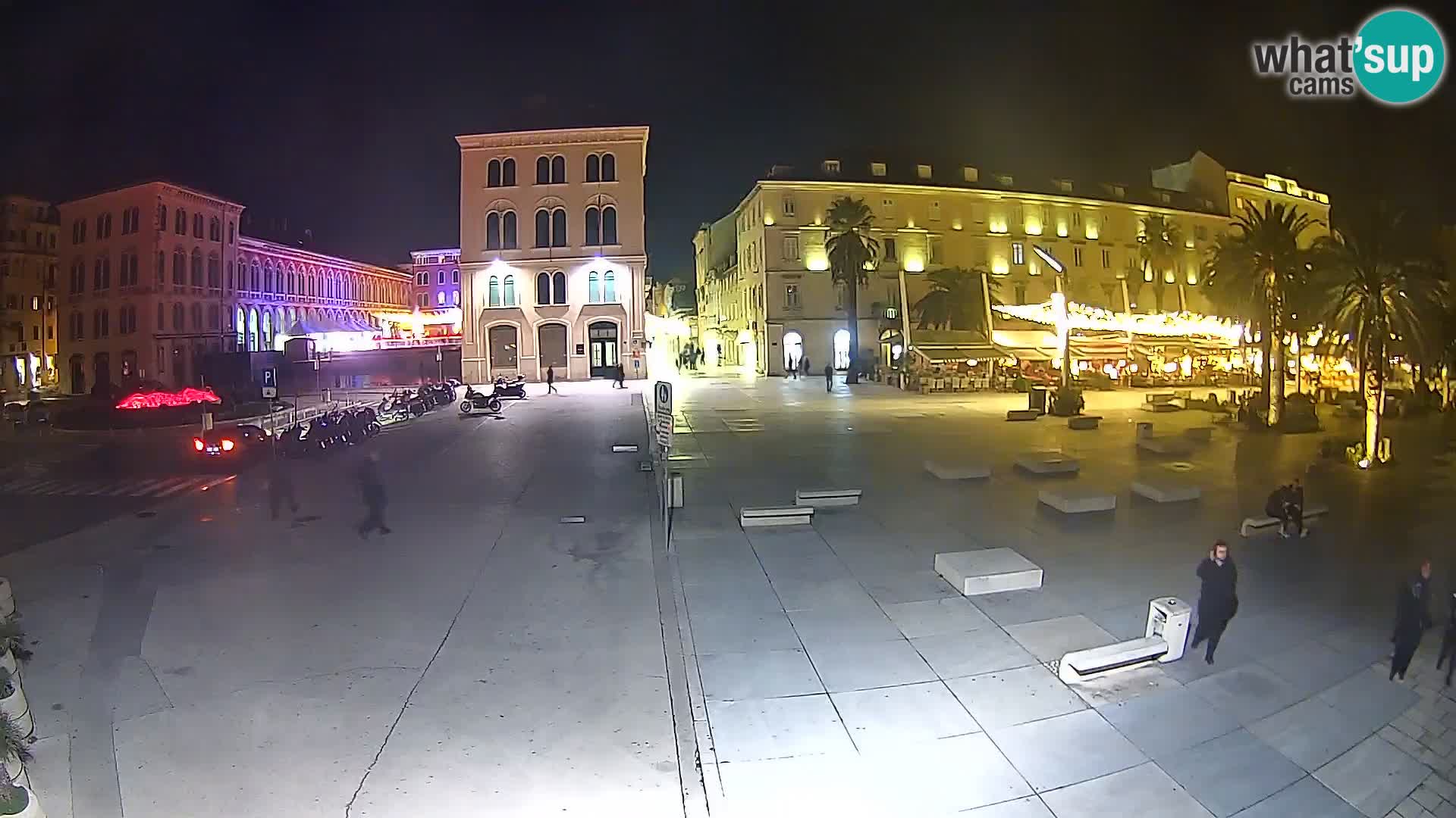 Webcam Split Riva – Prokurative | Trg Republike