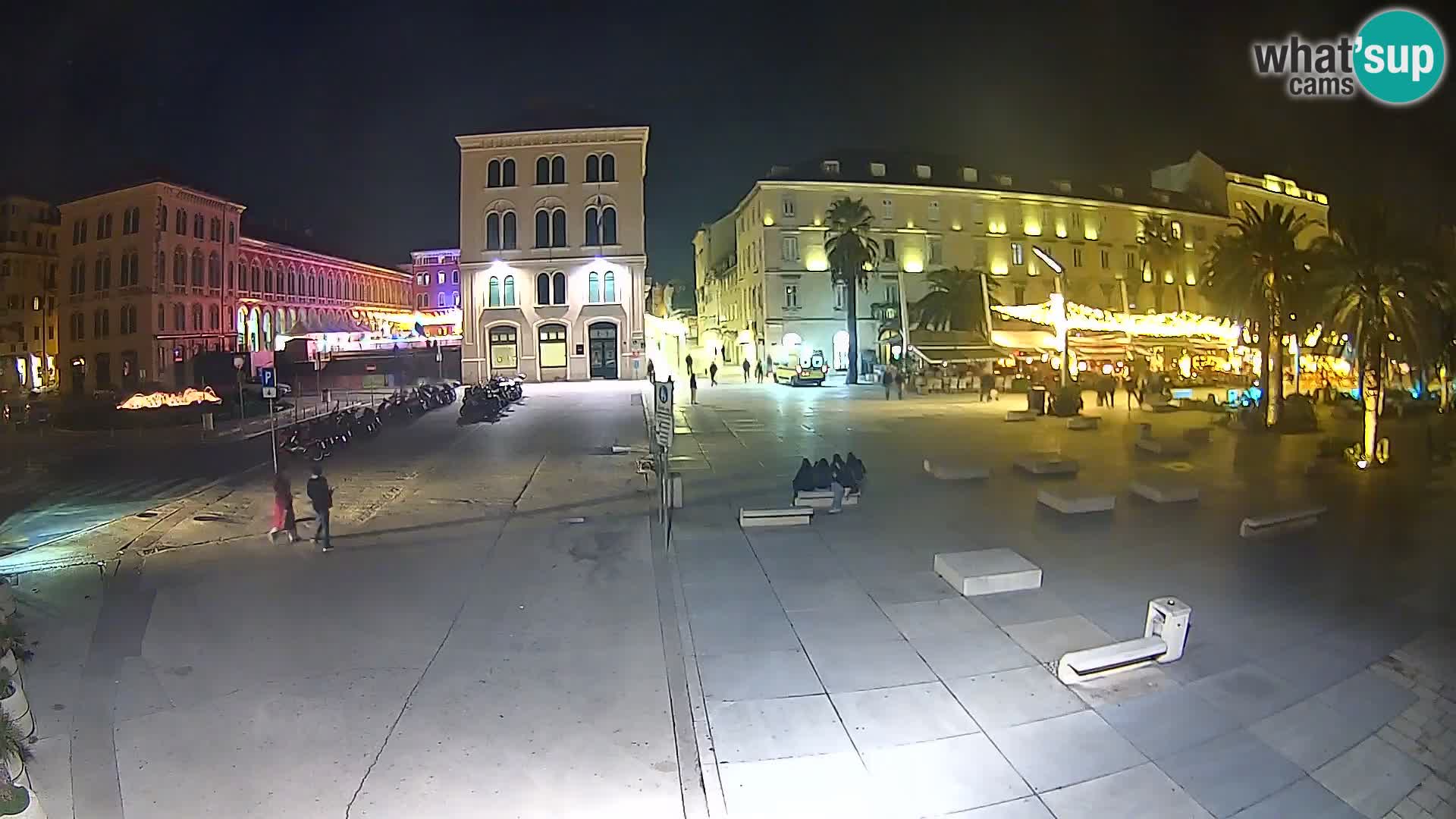 Webcam Split Riva – Prokurative | Trg Republike