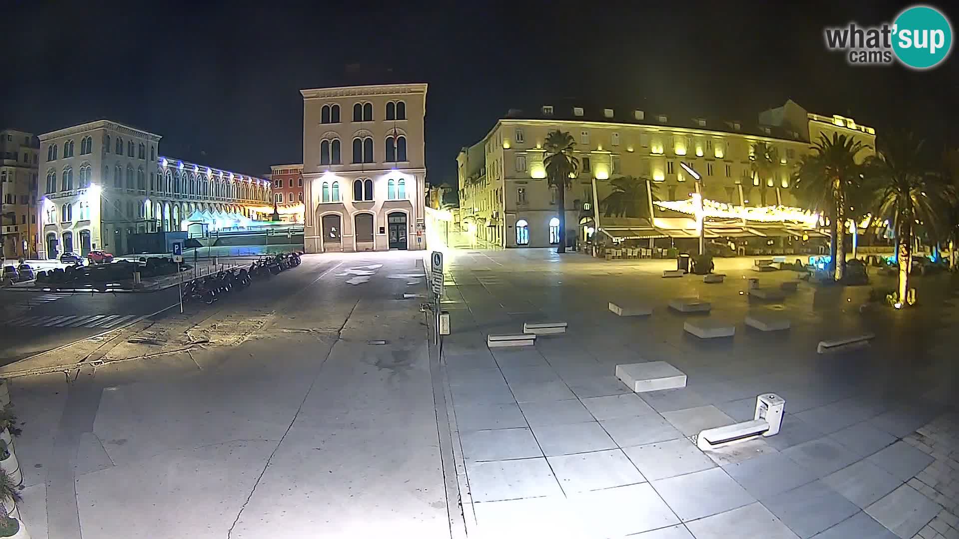 Webcam Split Riva – Prokurative | Trg Republike