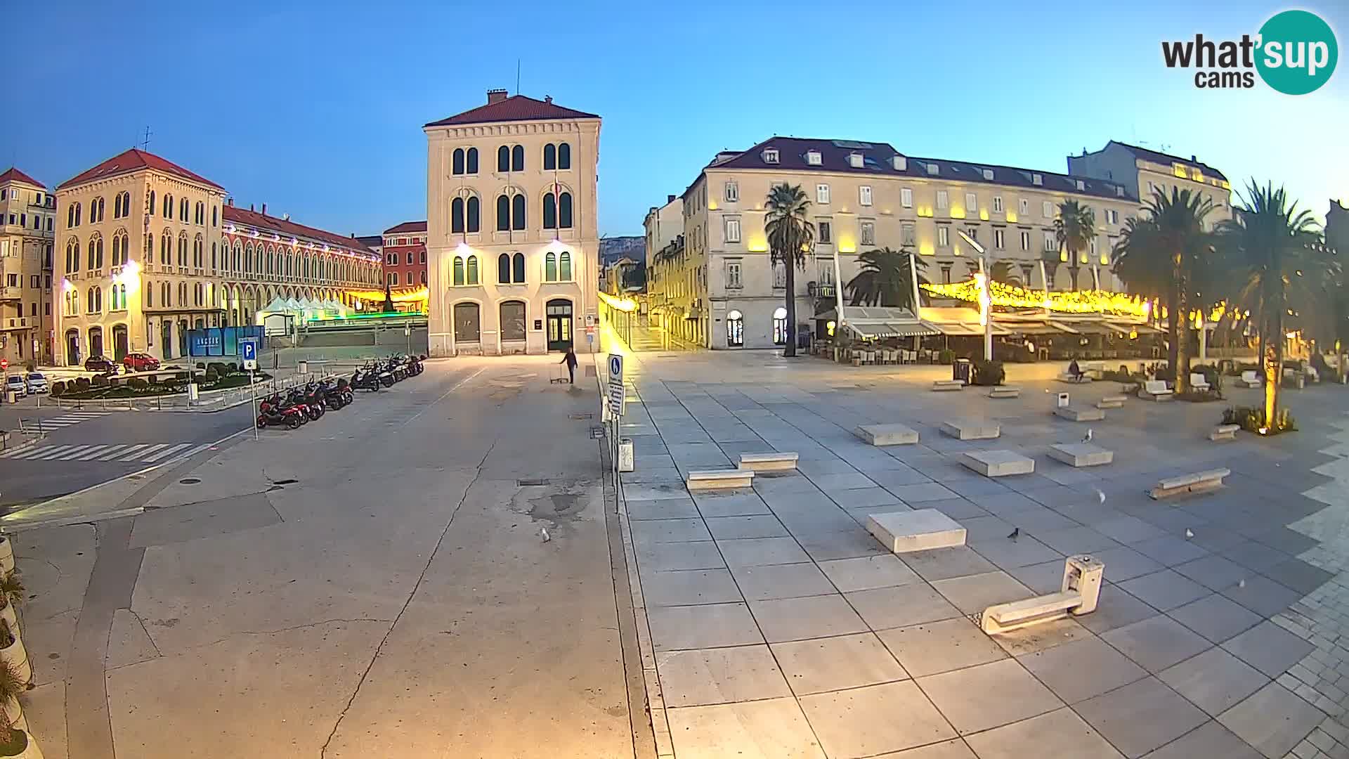 Webcam Spalato Riva – Prokurative | Piazza della Republika