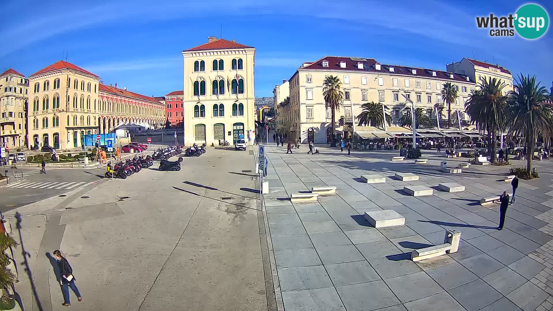 Webcam Split Riva – Prokurative | Trg Republike