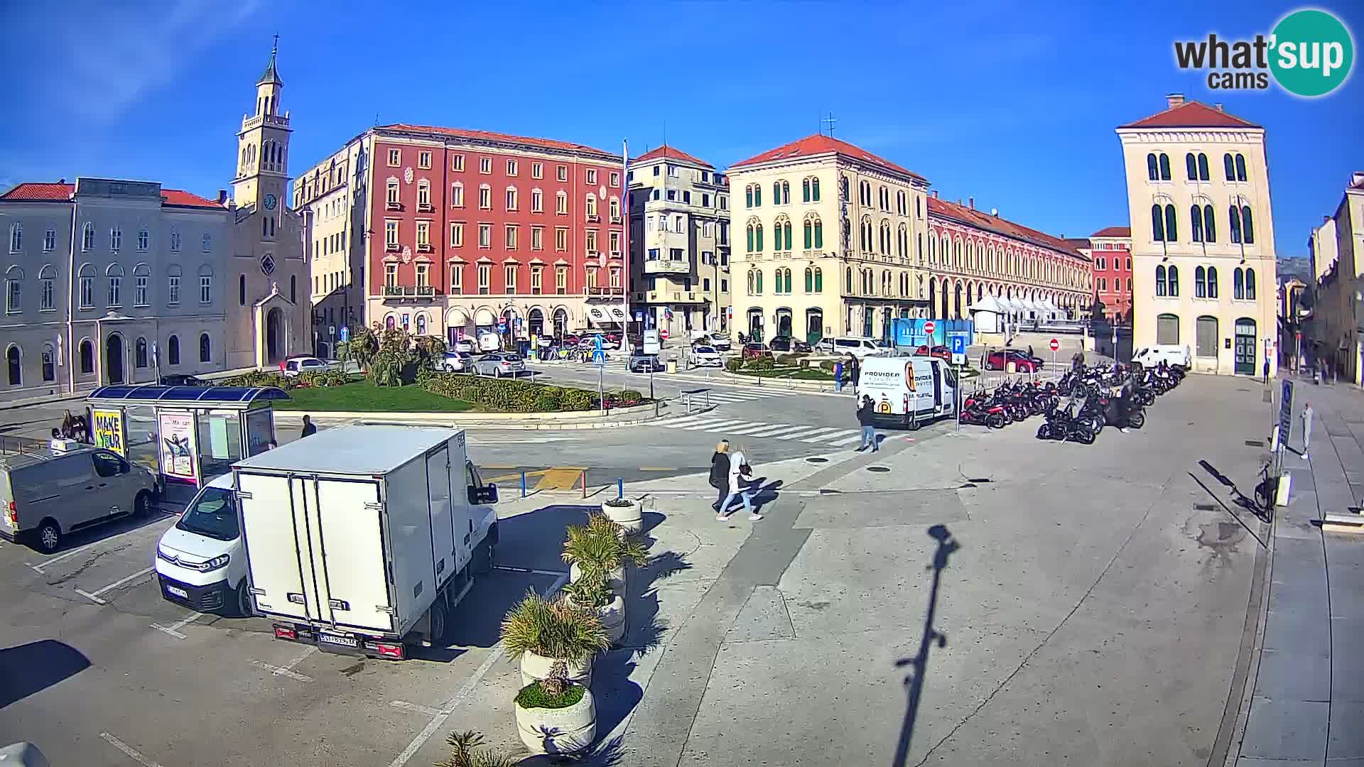 Webcam Split Riva – Prokurative | Trg Republike