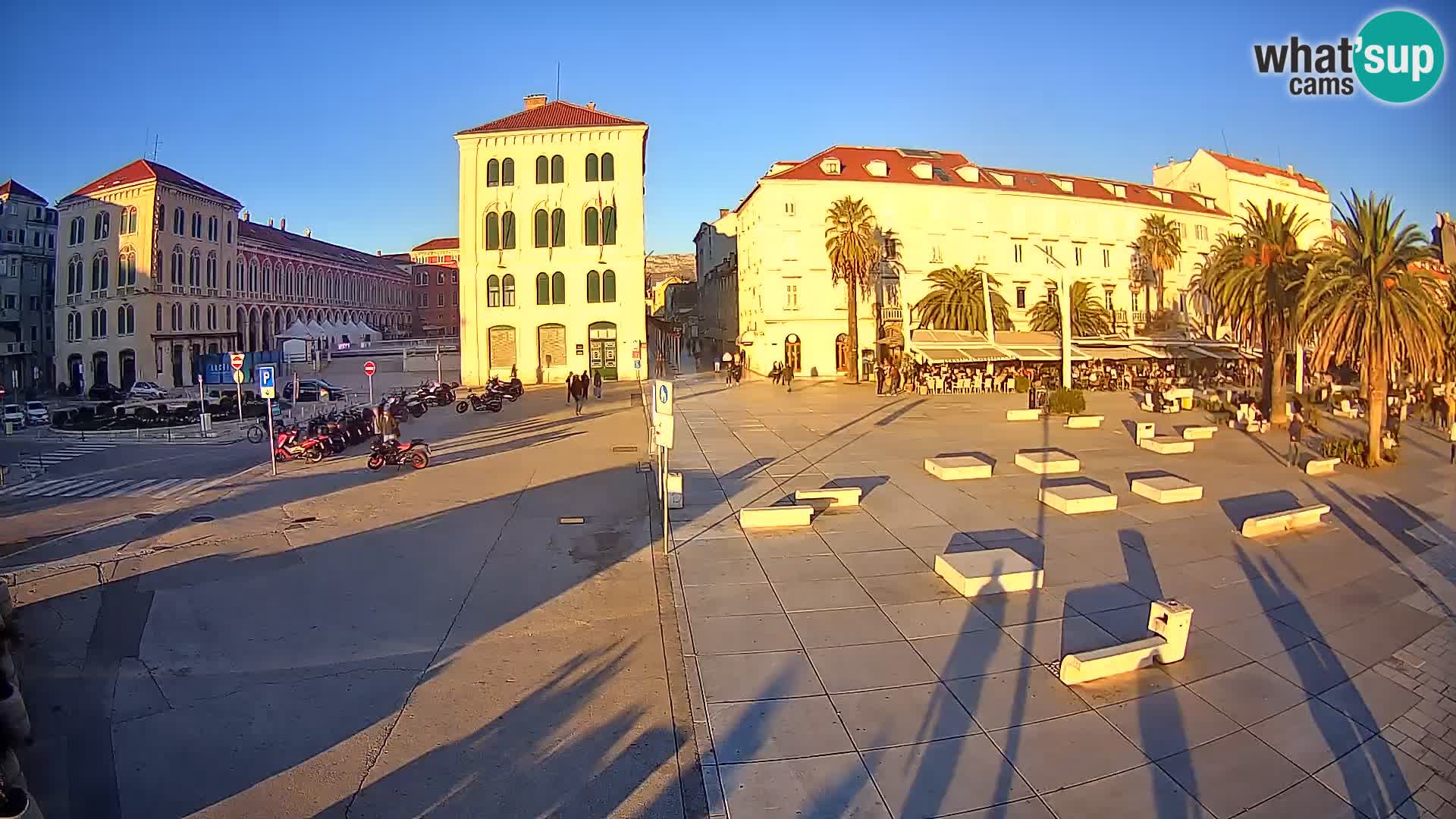 Split kamera Riva – Prokurative | Trg Republike