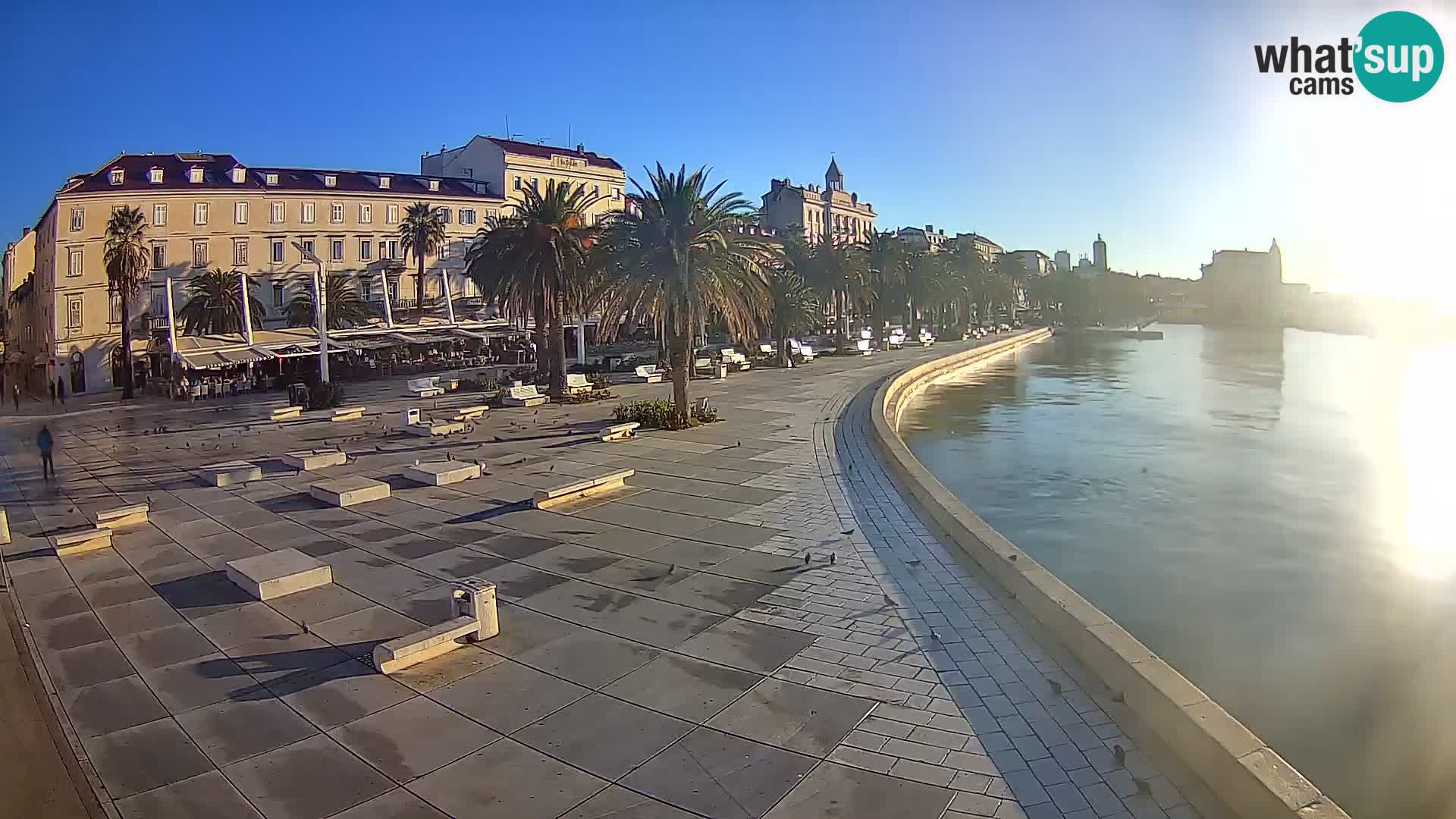 Webcam Split Riva – Prokurative | Trg Republike