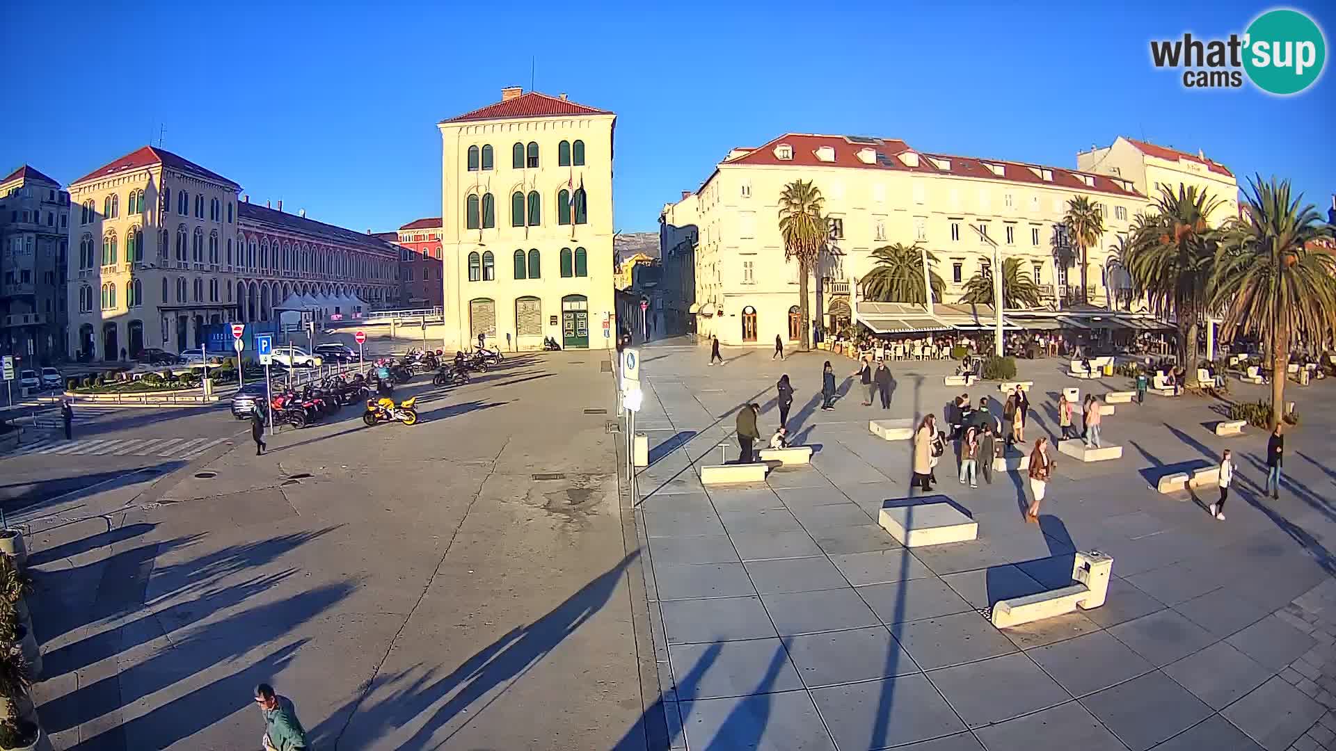 Webcam Split Riva – Prokurative | Trg Republike