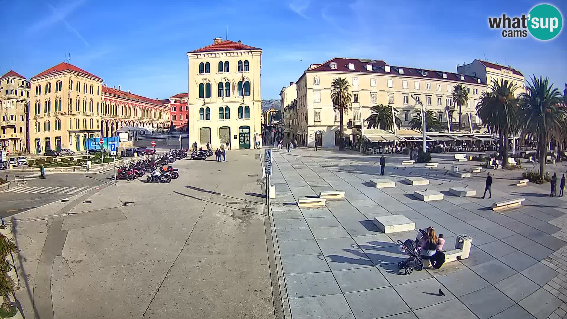 Live kamera Split Riva – Prokurative | Trg Republike
