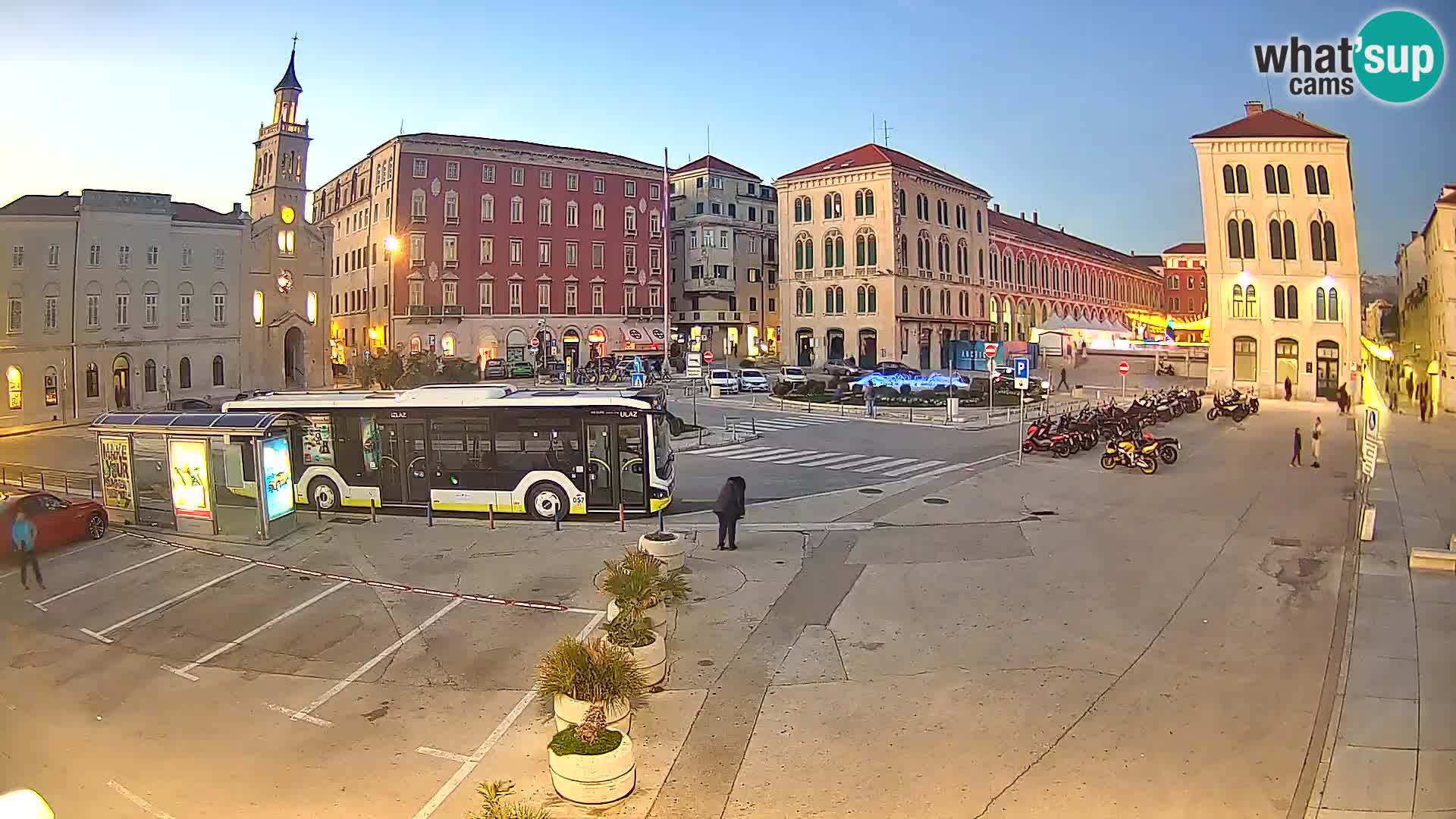 Webcam Split Riva – Prokurative | Plaza de la República