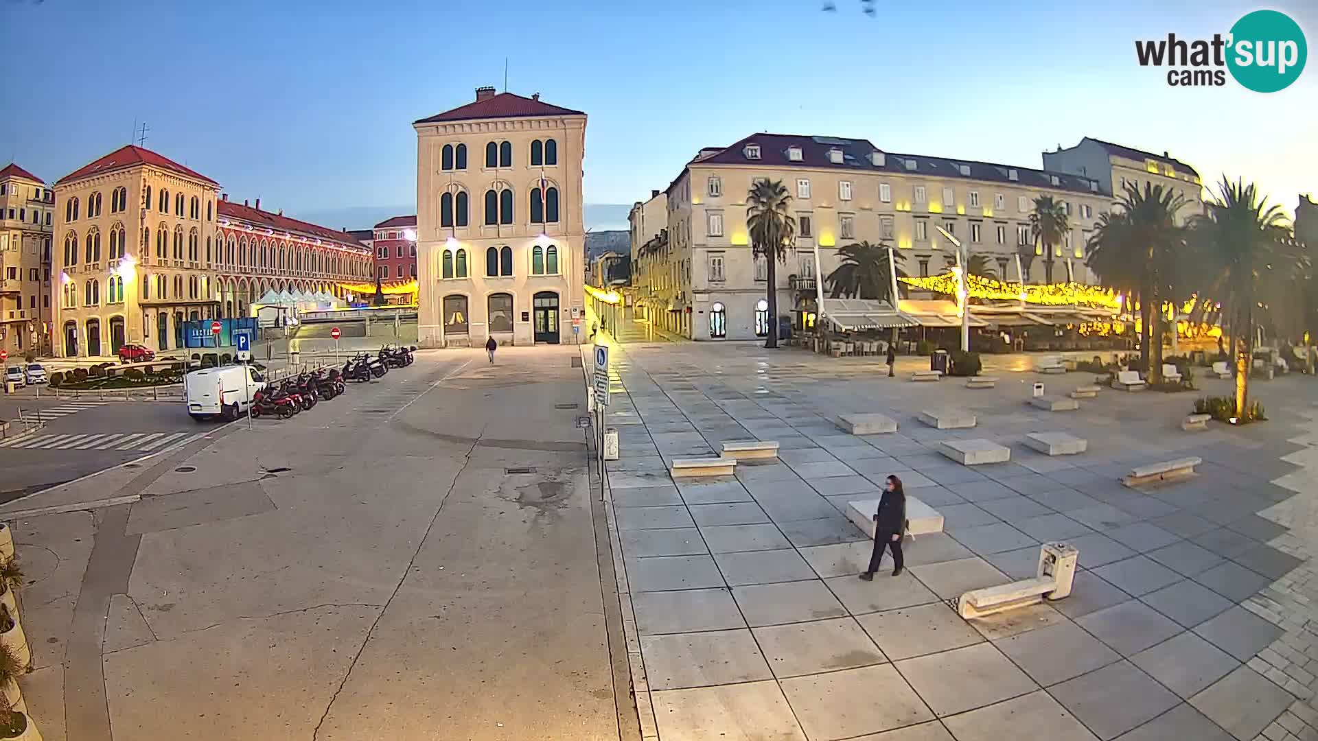 Live kamera Split Riva – Prokurative | Trg Republike