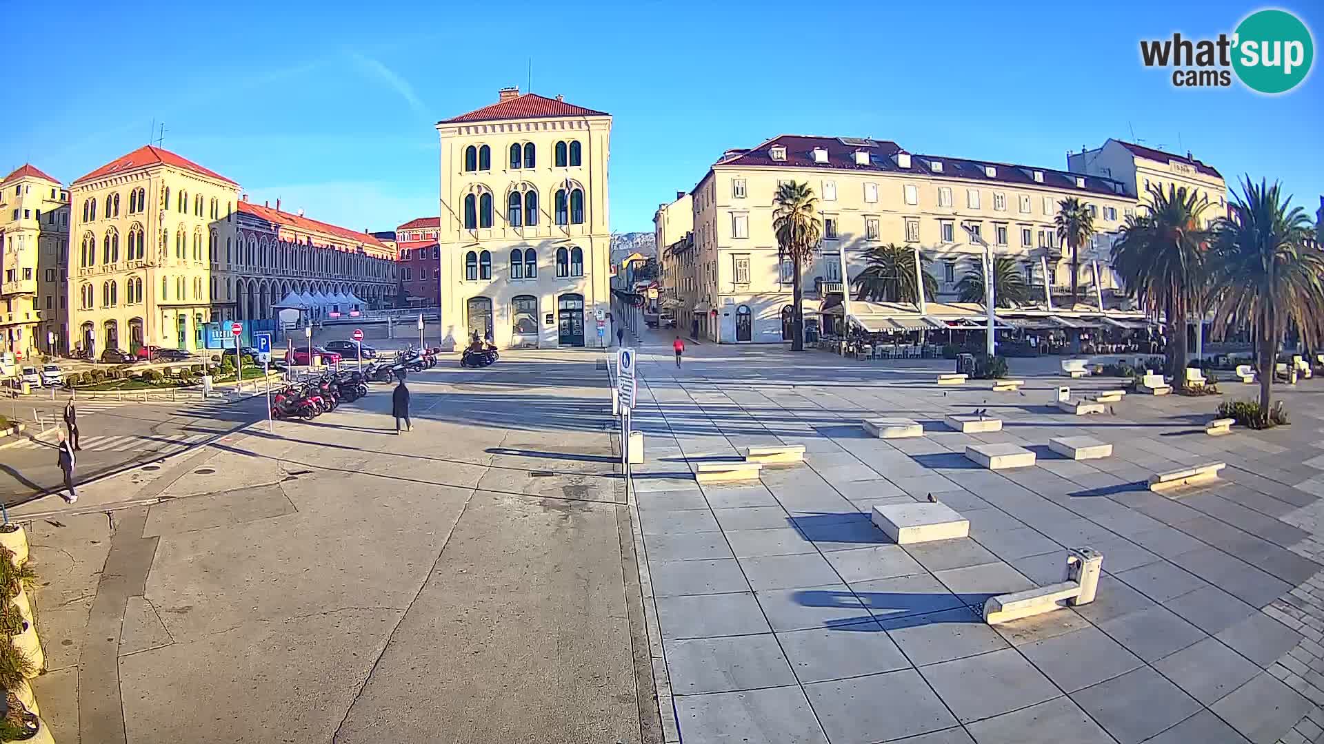 Live kamera Split Riva – Prokurative | Trg Republike