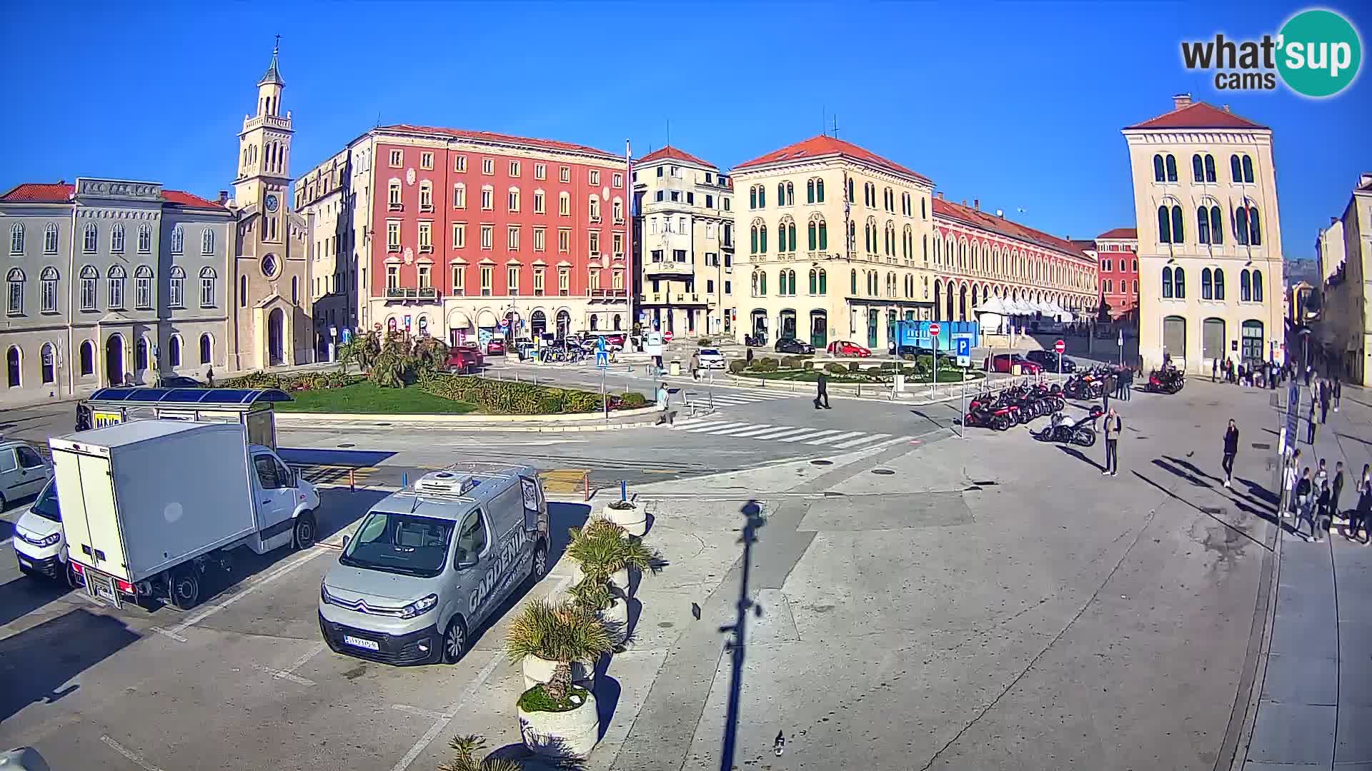 Webcam Split Riva – Prokurative | Plaza de la República