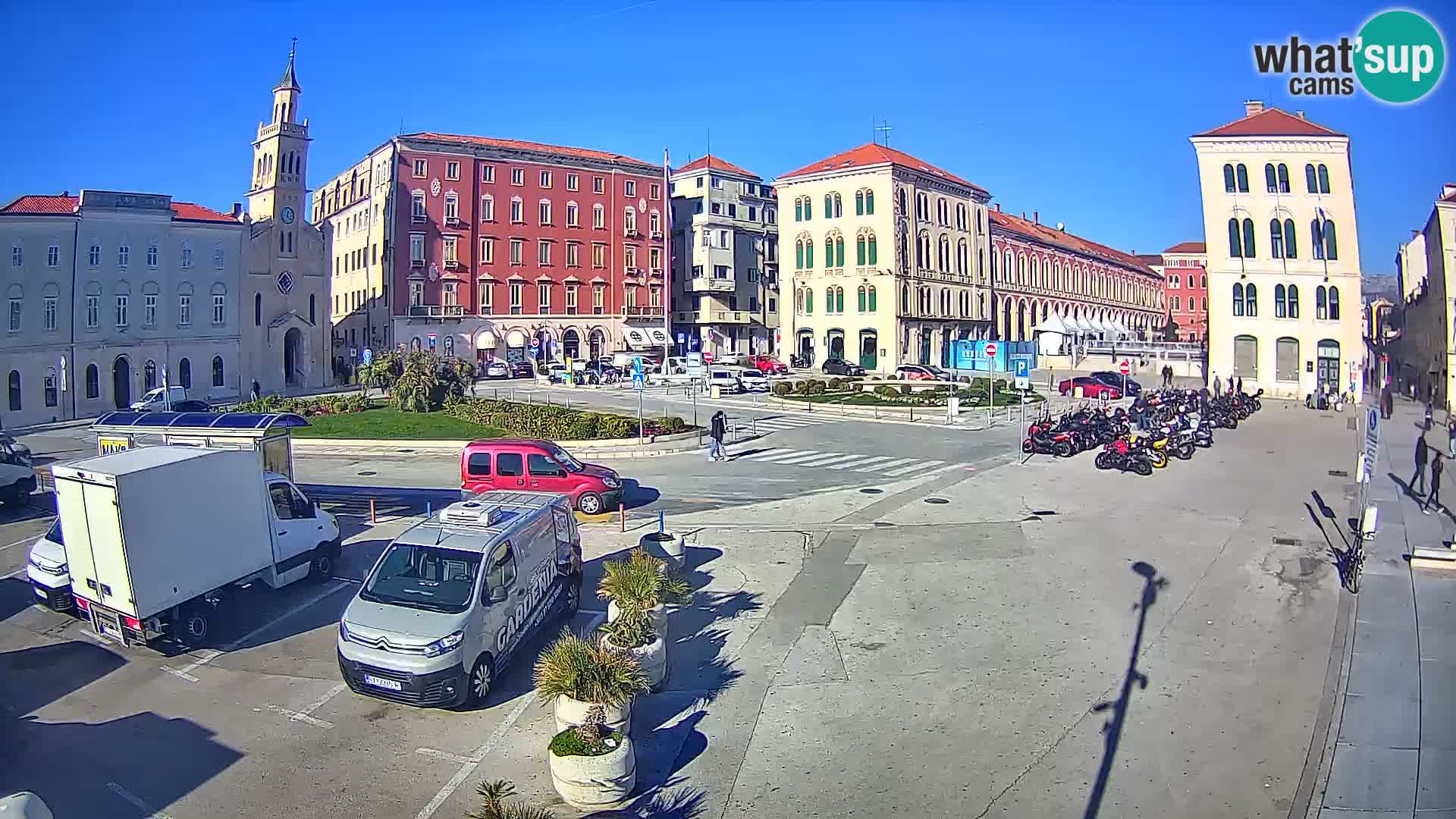 Webcam Split Riva – Prokurative | Trg Republike