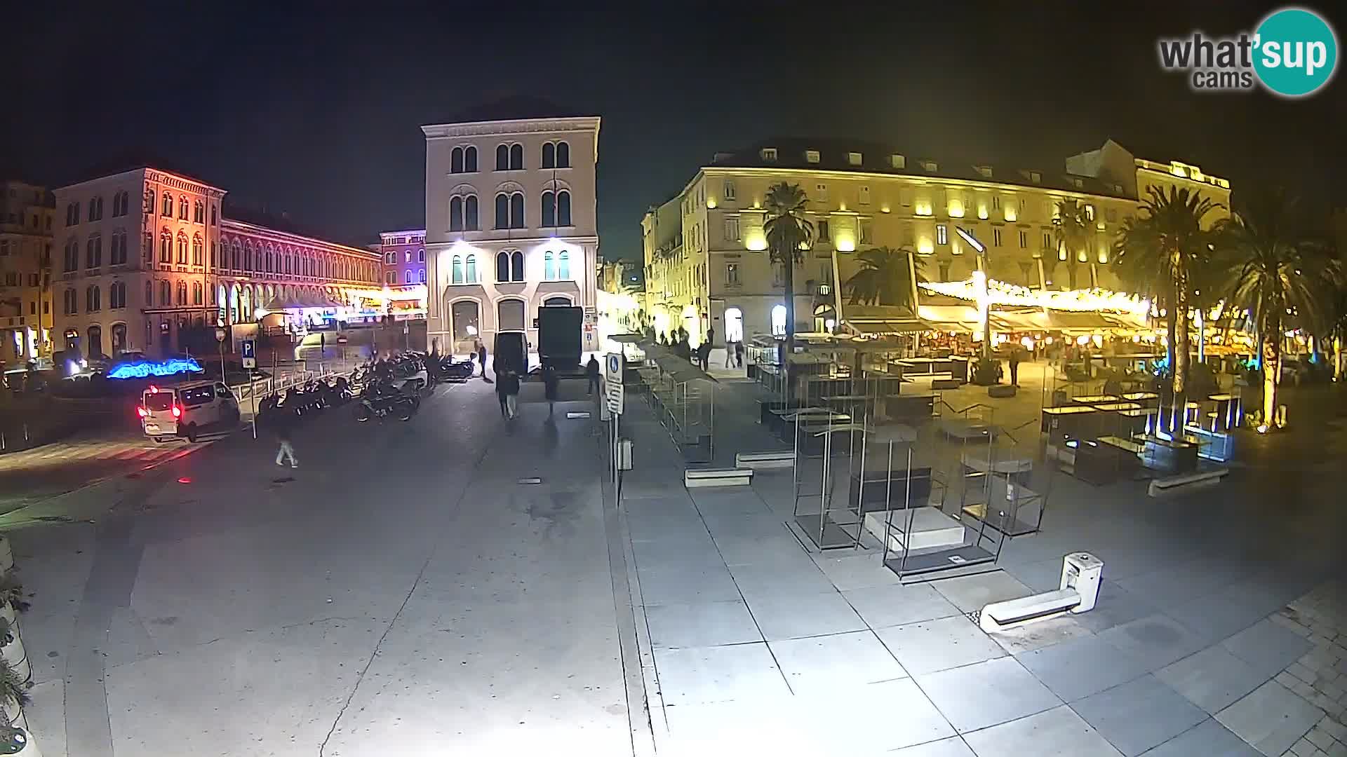 Webcam Split Riva – Prokurative | Trg Republike